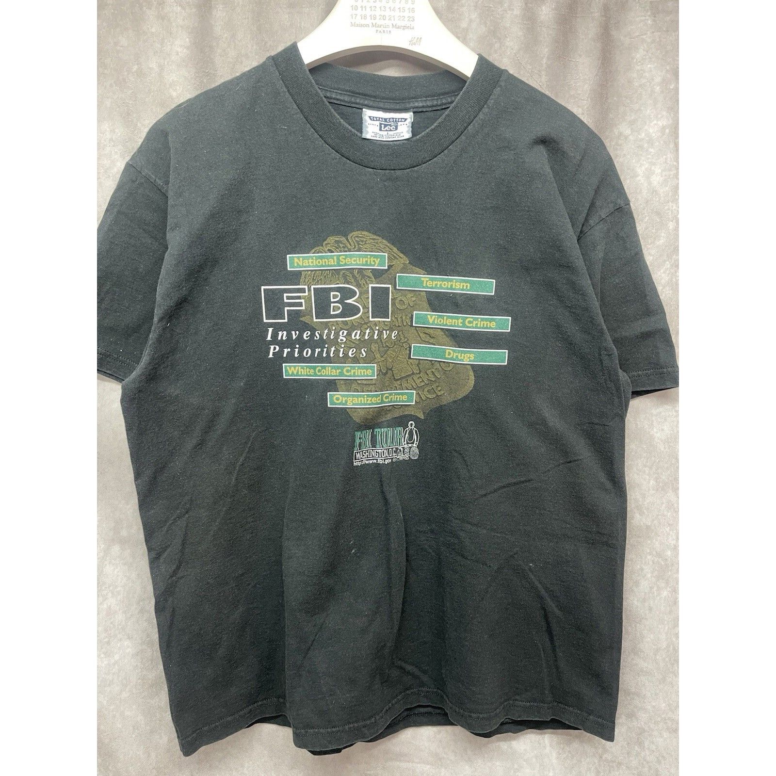 Other VINTAGE 90s FBI TOUR WASHINGTON DC LEE SPORT PROMO SHIRT SZ Size US L / EU 52-54 / 3 - 2 Thumbnail