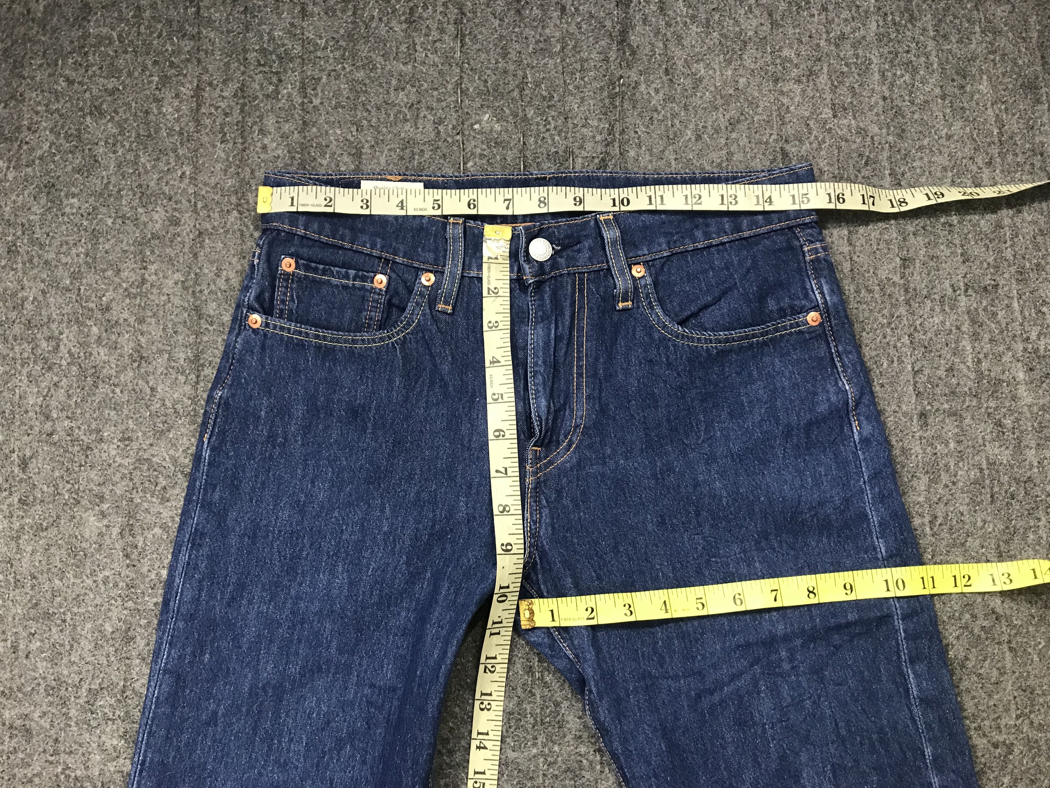 Levi's Levi’s Strauss Premium Lot 502 Big E Denim Jeans Dark Blue Size US 30 / EU 46 - 13 Thumbnail