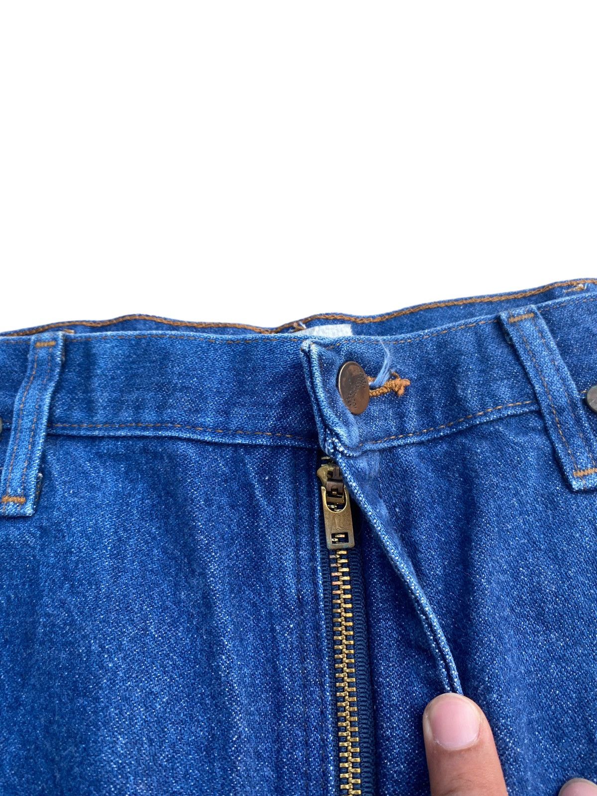 Wrangler Vintage Wrangler Sun Faded Distressed Pant Size US 35 - 4 Thumbnail