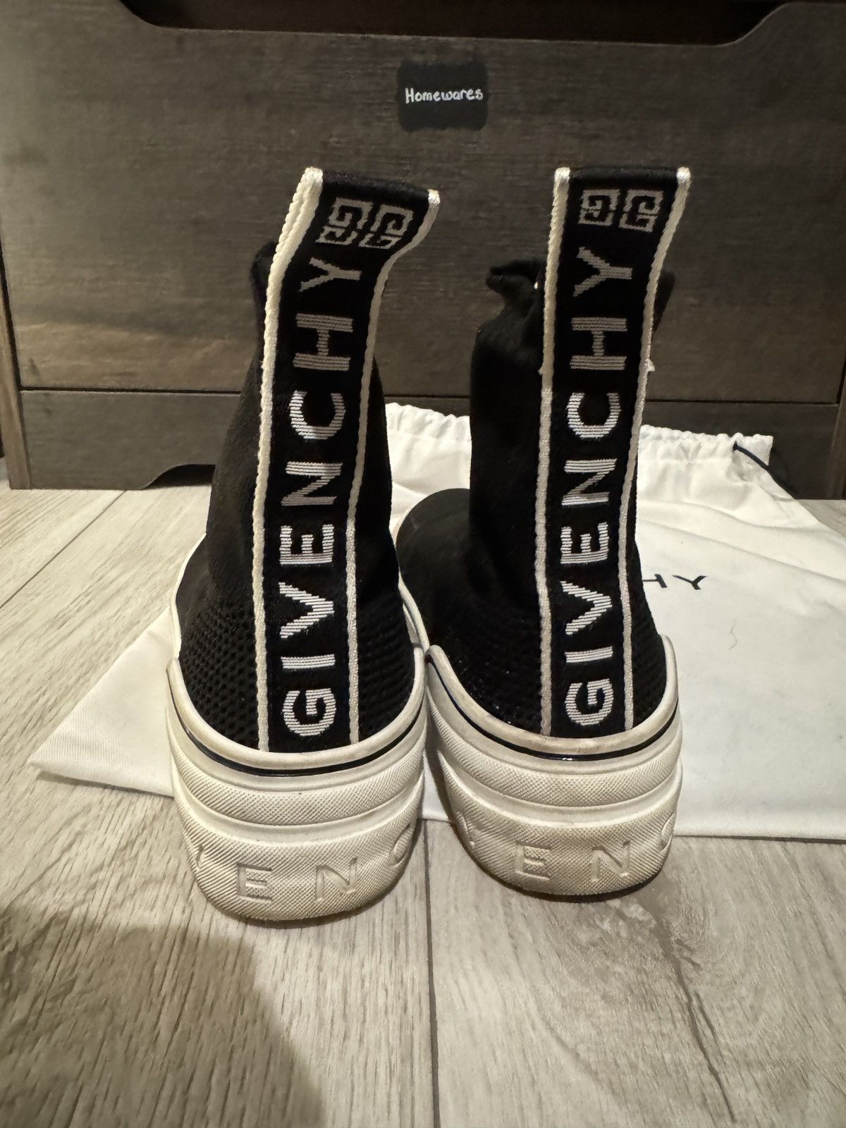 Givenchy Givenchy Knitted Sock Boot Sneaker – Size 36 Size US 6 / IT 36 - 2 Thumbnail