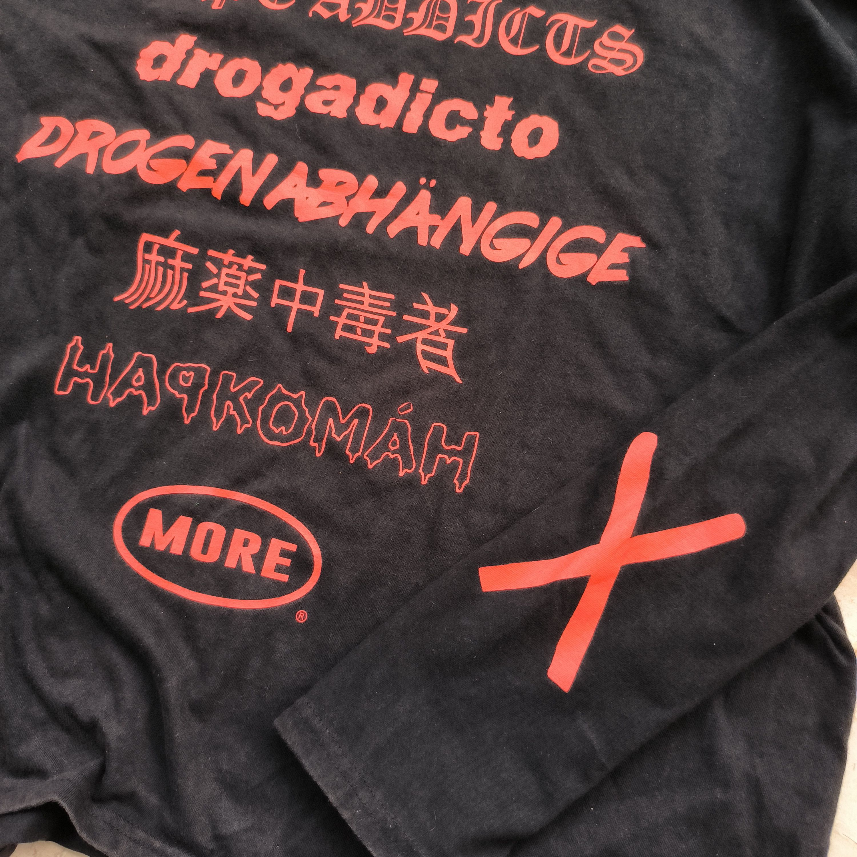 If Six Was Nine MORE THAN DOPE DROGADICTO LONG SLEEVE Size US XL / EU 56 / 4 - 3 Thumbnail
