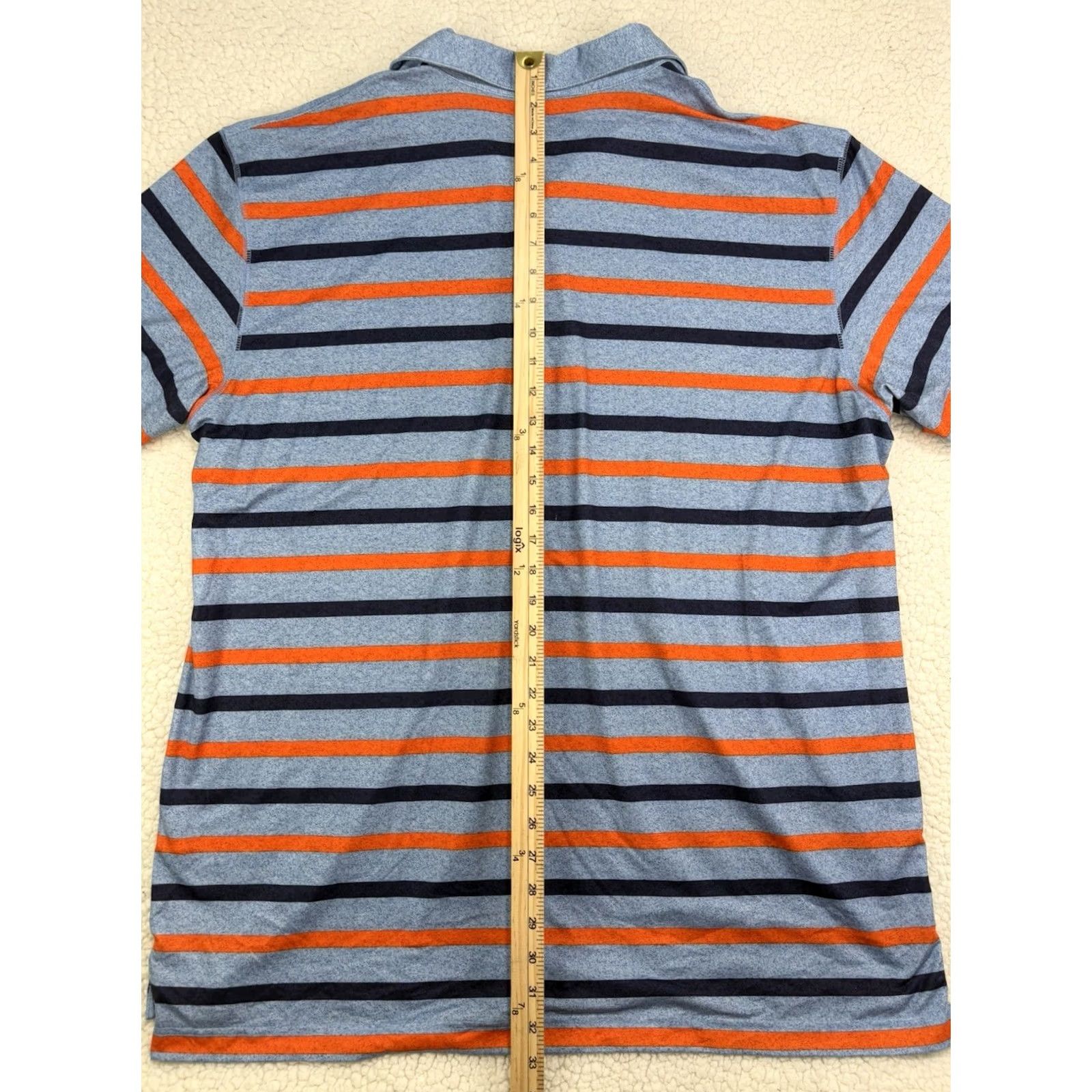Callaway Callaway Polo Shirt Mens XL Multicolor Stripe Short Sleeve Collared Breathable Performance Golf Shirt Size US XL / EU 56 / 4 - 6 Thumbnail
