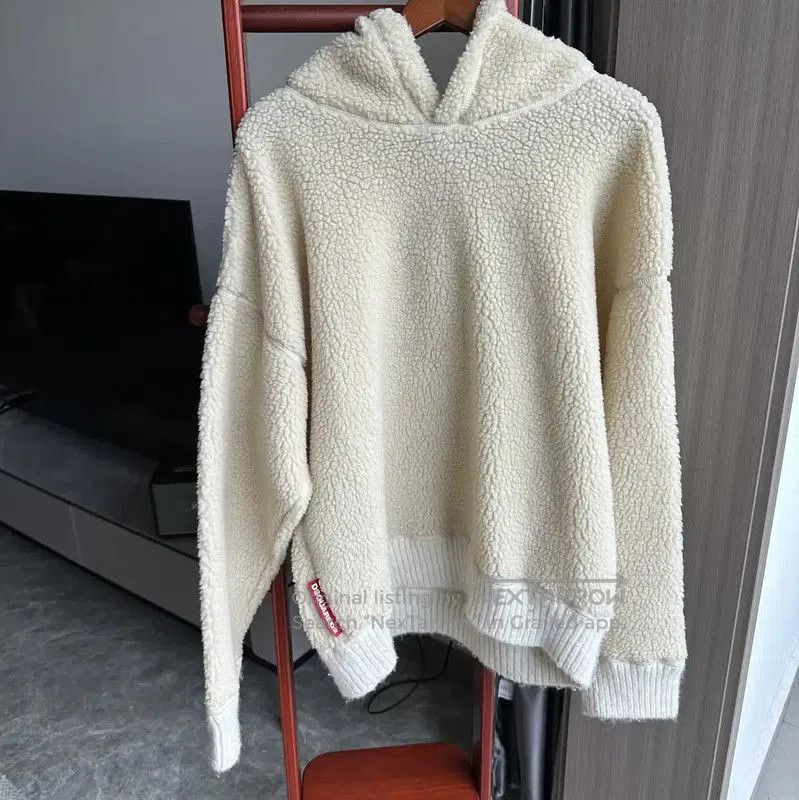 Dsquared2 DSQUARED2 Men's Beige Hooded Sweatshirt . Size US XL / EU 56 / 4 - 1 Thumbnail