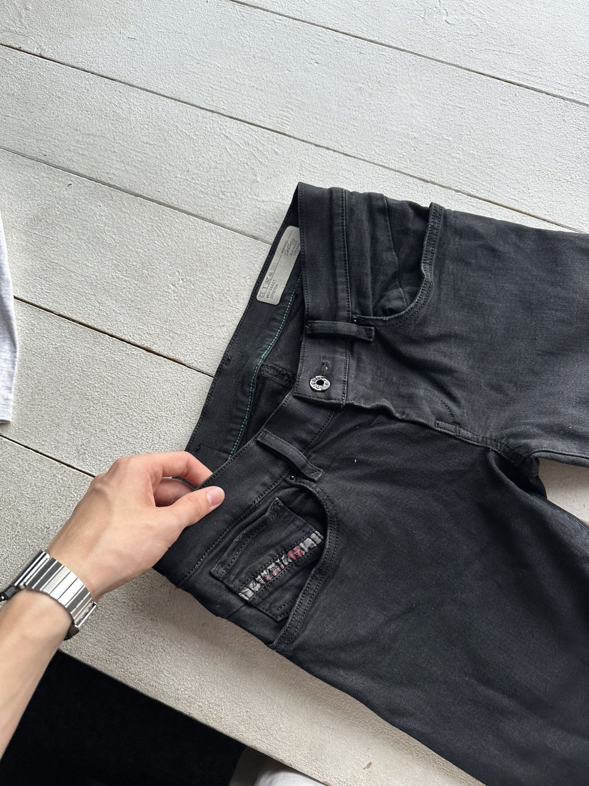 Diesel 🚨Gothic Diesel Regular Slim relax Flared Jeans Womens Size 26" / US 2 / IT 38 - 2 Thumbnail