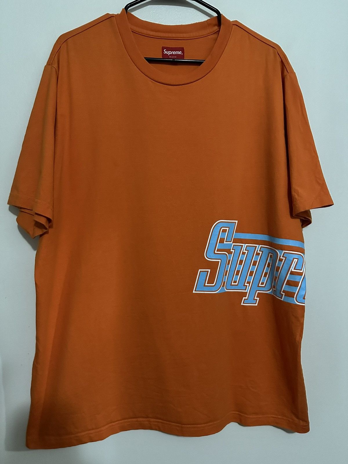 Supreme Supreme Side Logo S/S Top Tee Size US L / EU 52-54 / 3 - 1 Thumbnail