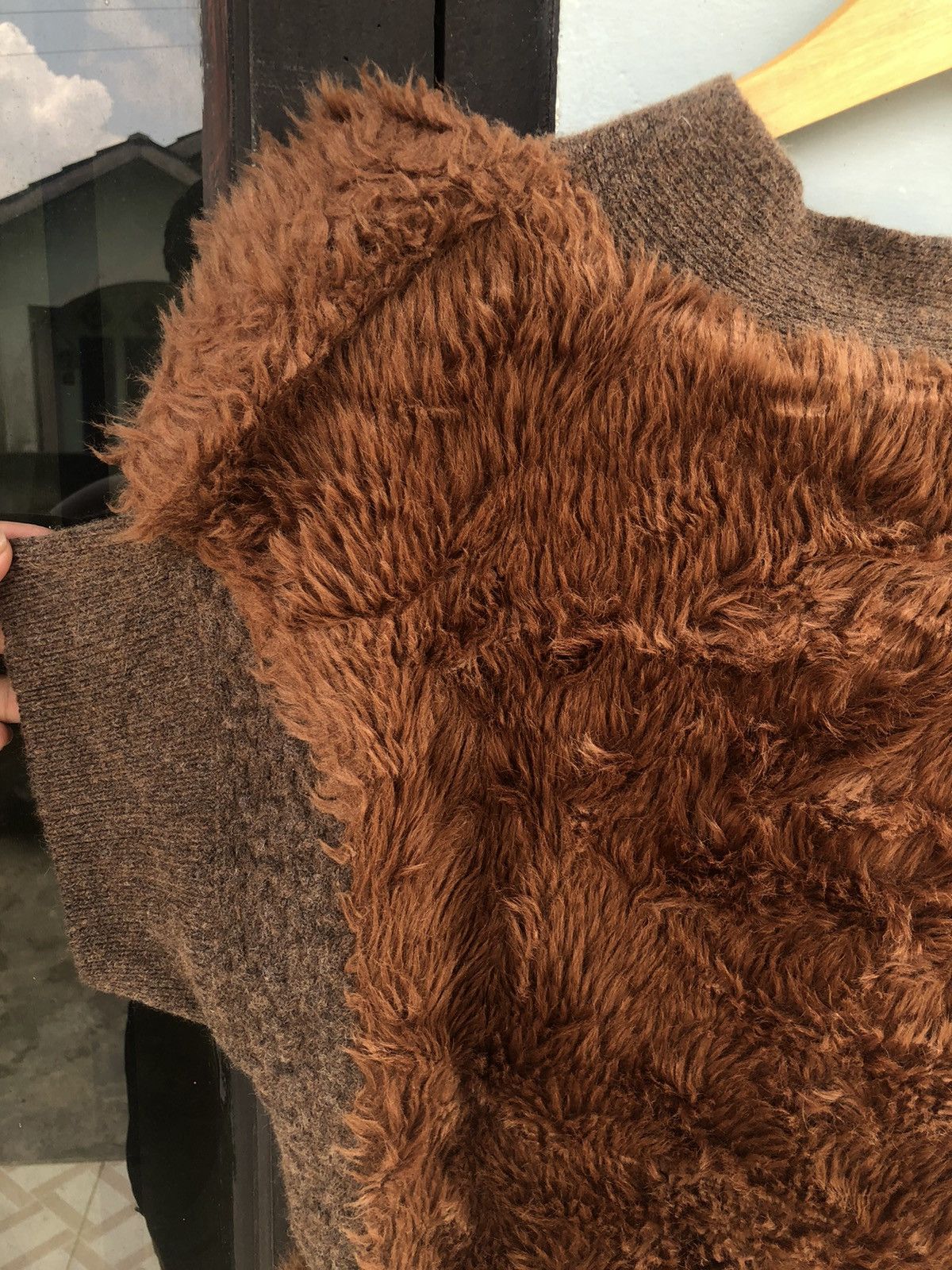 Issey Miyake Archive Ne Net Knit With Fur by Issey Miyake Size US L / EU 52-54 / 3 - 6 Thumbnail