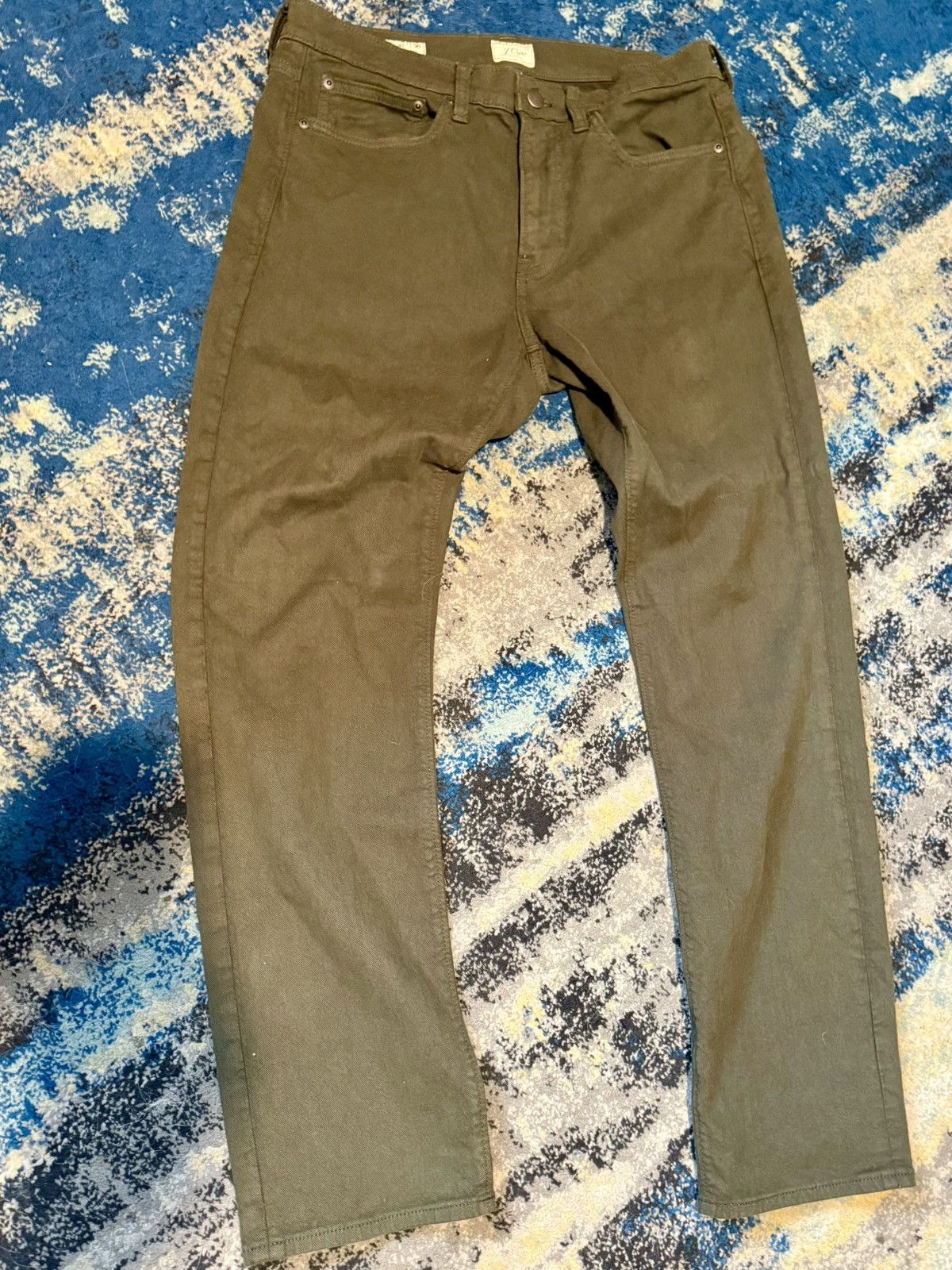 J.Crew J.Crew 770 Stretch Fit Chino Pants W30 L30 Grey Size US 30 / EU 46 - 2 Thumbnail