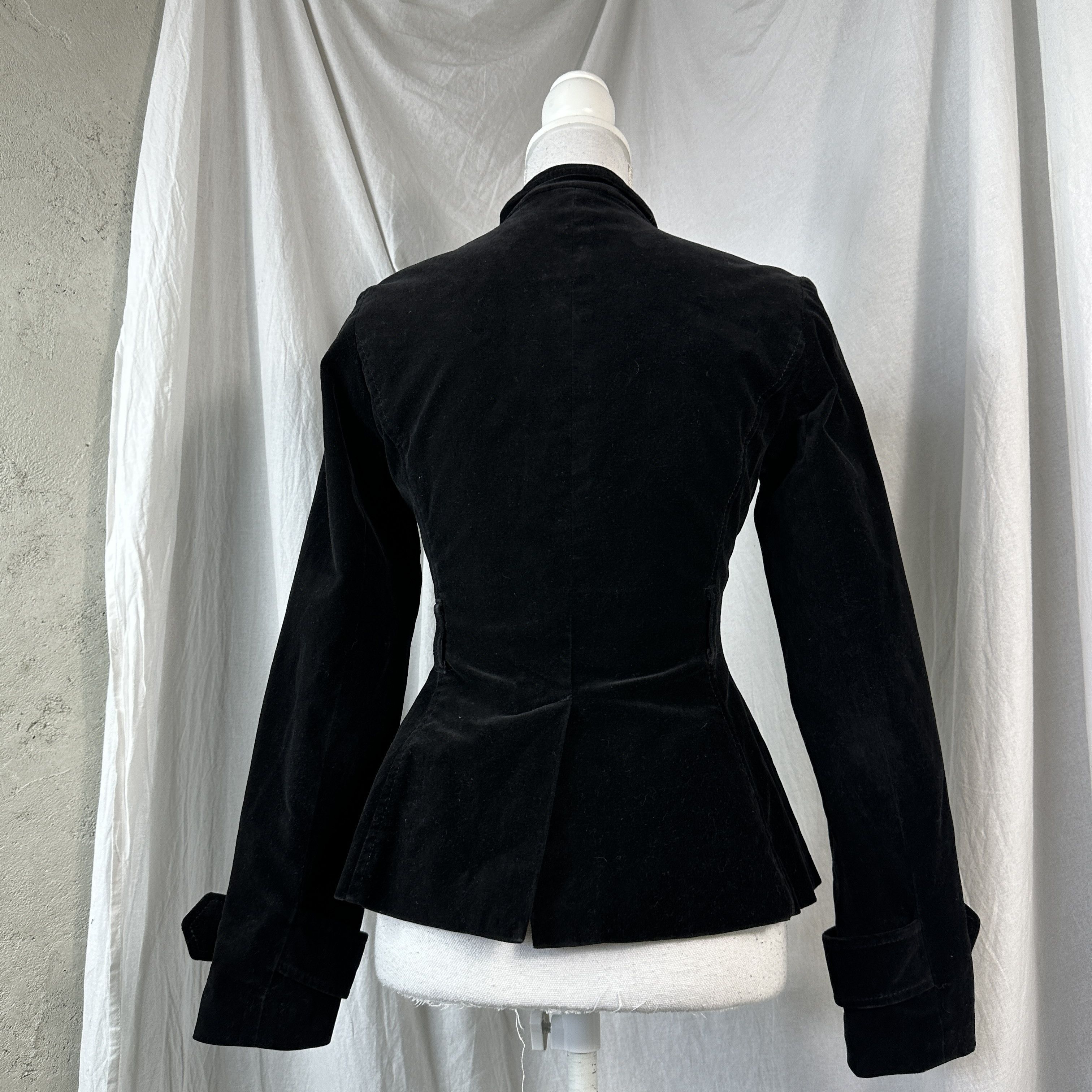 Vintage Vintage Morgan Velvet Avant Garde Jacket Size S / US 4 / IT 40 - 5 Thumbnail