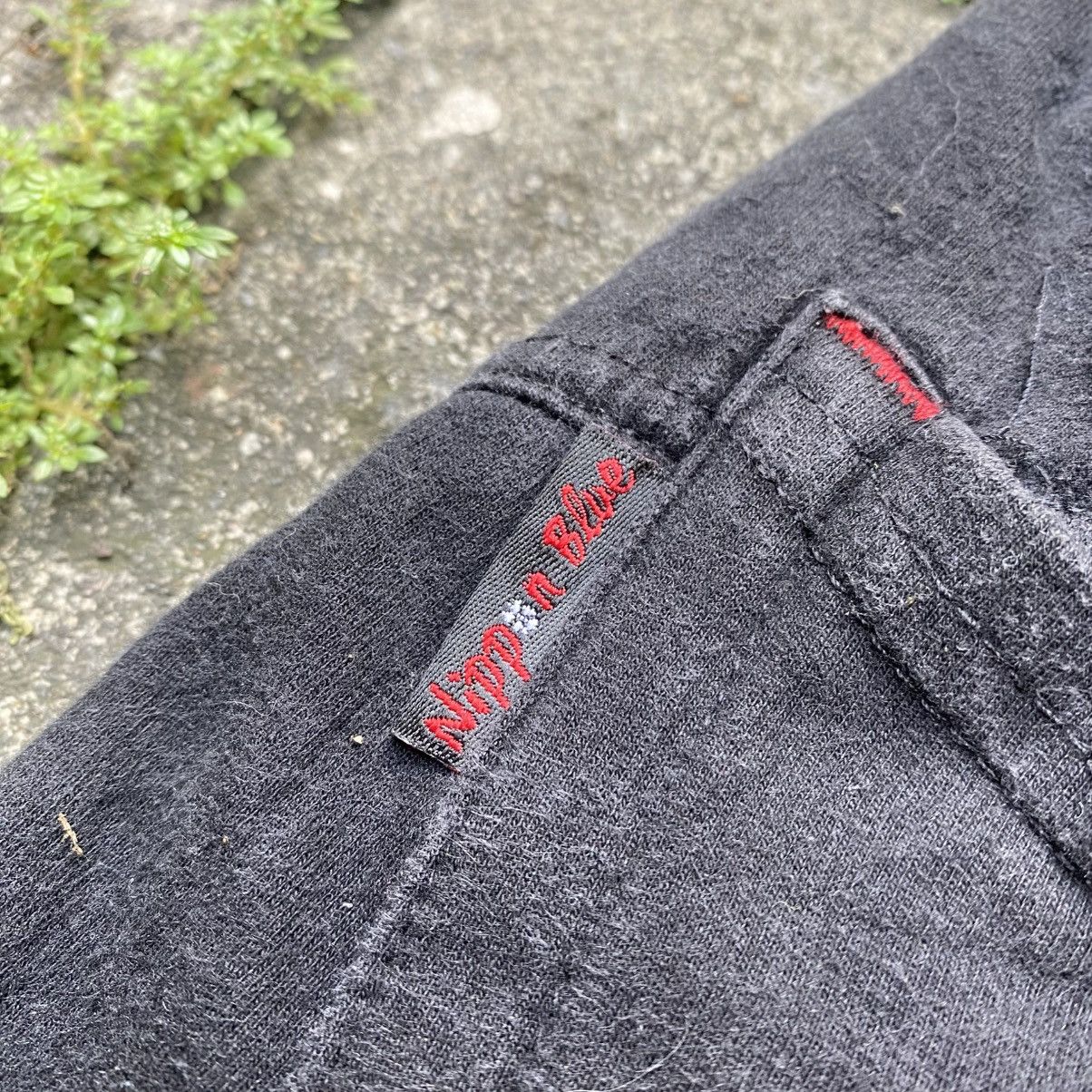 Japanese Brand 2000s Nippon Blue Karakuri Style Shorts Pants Size US 26 / EU 42 - 9 Thumbnail