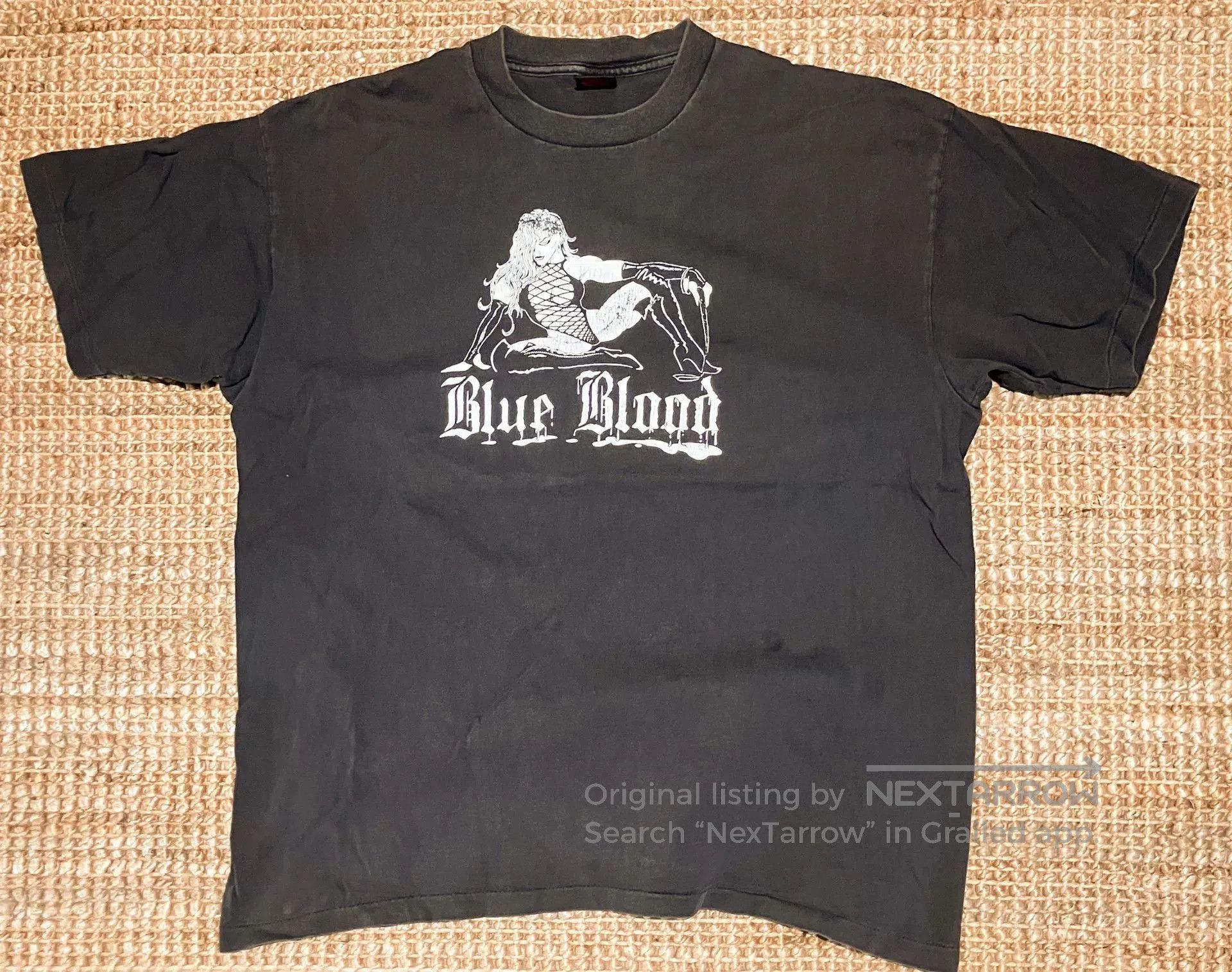 VINNY's Vintage 90s Fashion Victim T-Shirt. Size US L / EU 52-54 / 3 - 2 Thumbnail
