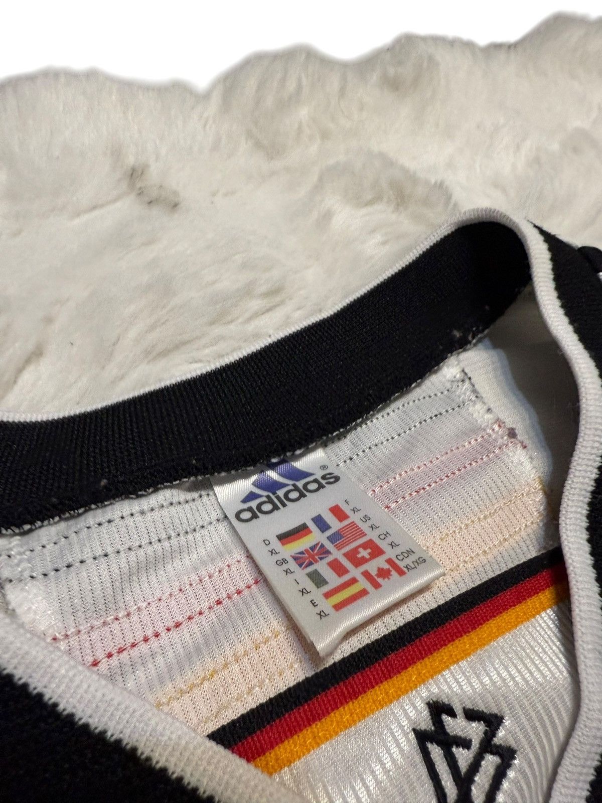 Adidas × Vintage Vintage 1999-2000 Germany adidas Soccer Jersey home Size US XL / EU 56 / 4 - 3 Thumbnail