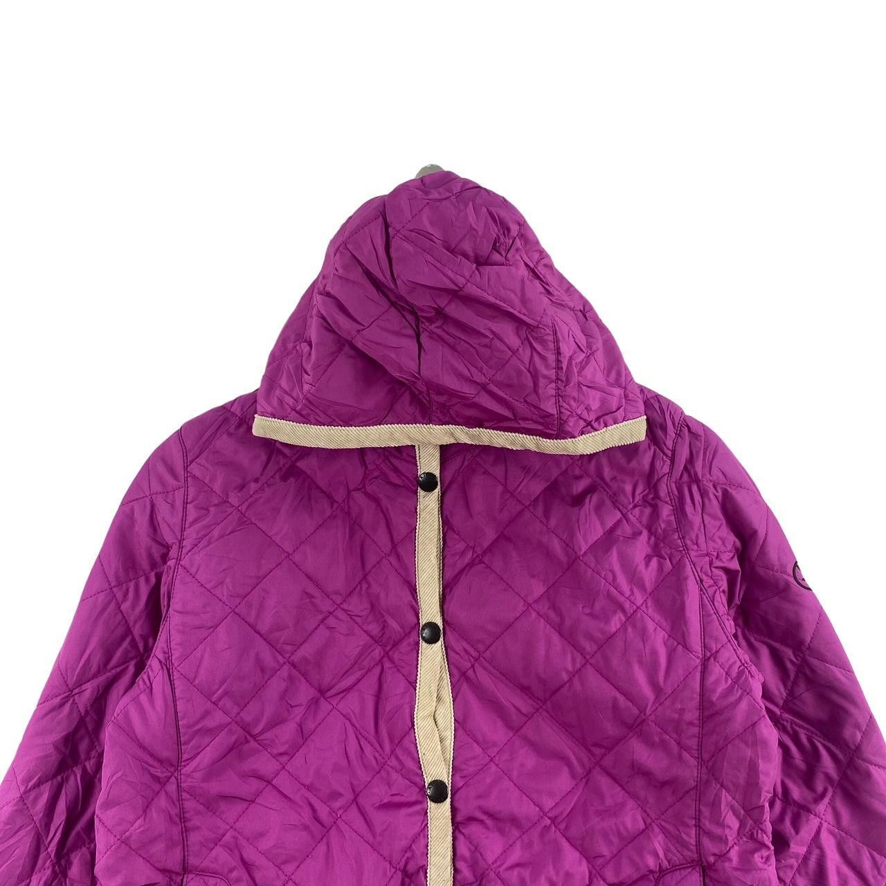 Aigle AIGLE OUTDOOR Quilted Puffer Hoodie Jacket Windbreaker Size M / US 6-8 / IT 42-44 - 4 Thumbnail