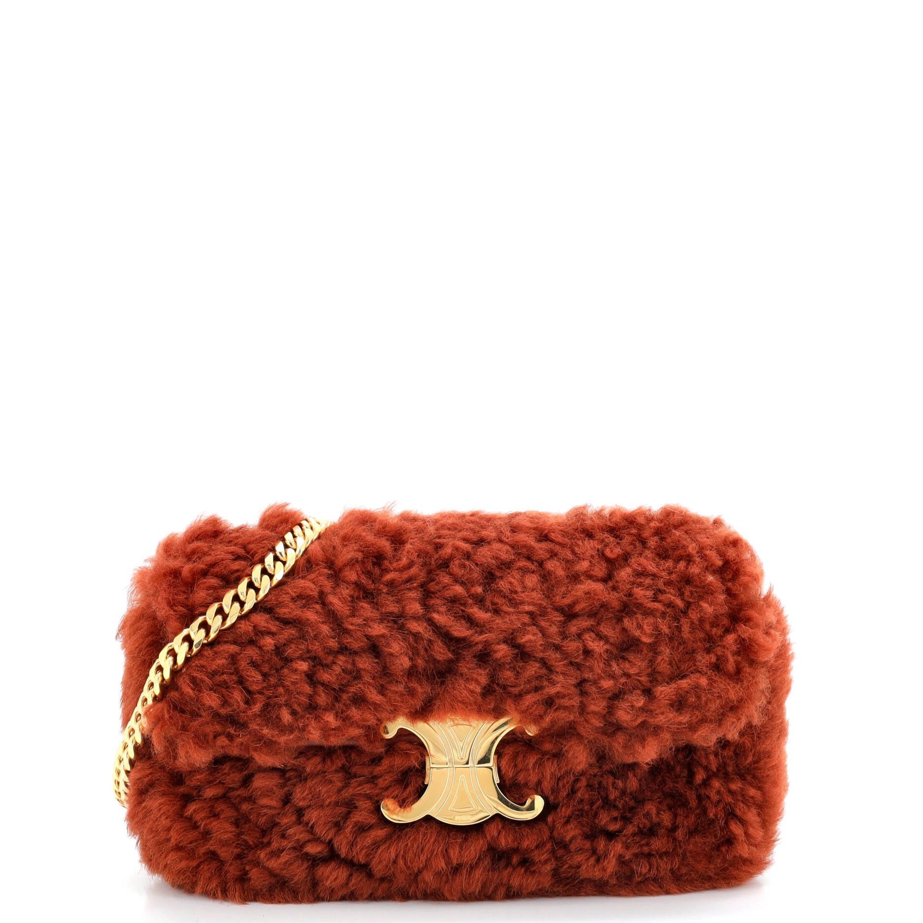 Celine Triomphe Chain Shoulder Bag Size ONE SIZE - 1 Thumbnail
