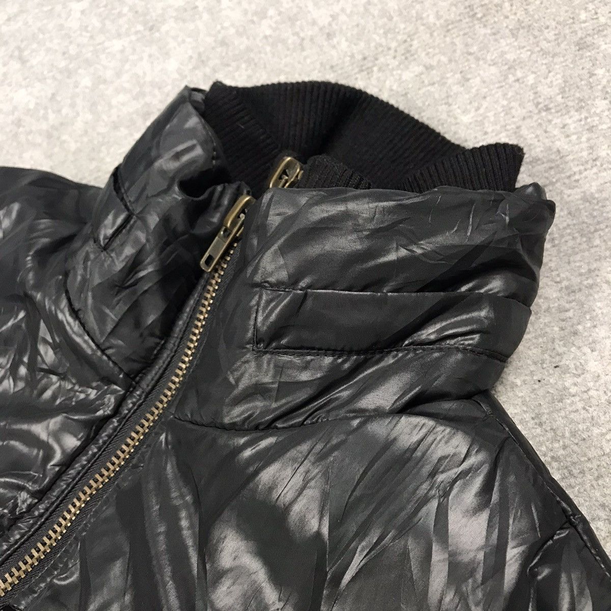 If Six Was Nine × Japanese Brand × Le Grande Bleu (L.G.B.) JAPAN BRAND BRTHBREATH PUFFER BLACK PUNK JACKET Size US S / EU 44-46 / 1 - 21 Thumbnail