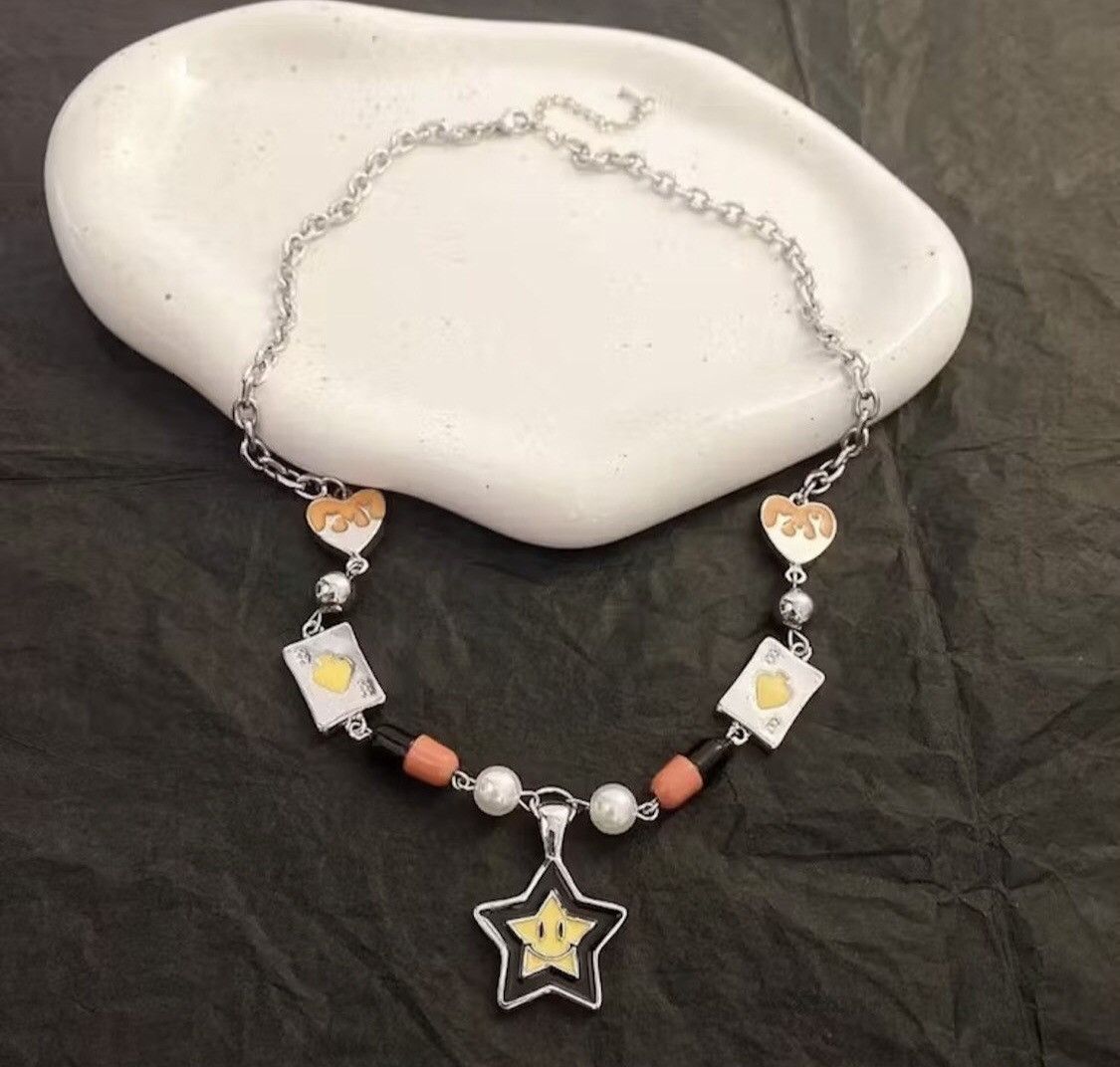 Jewelry Star Charm Choker Y2K Necklace Size ONE SIZE - 3 Thumbnail