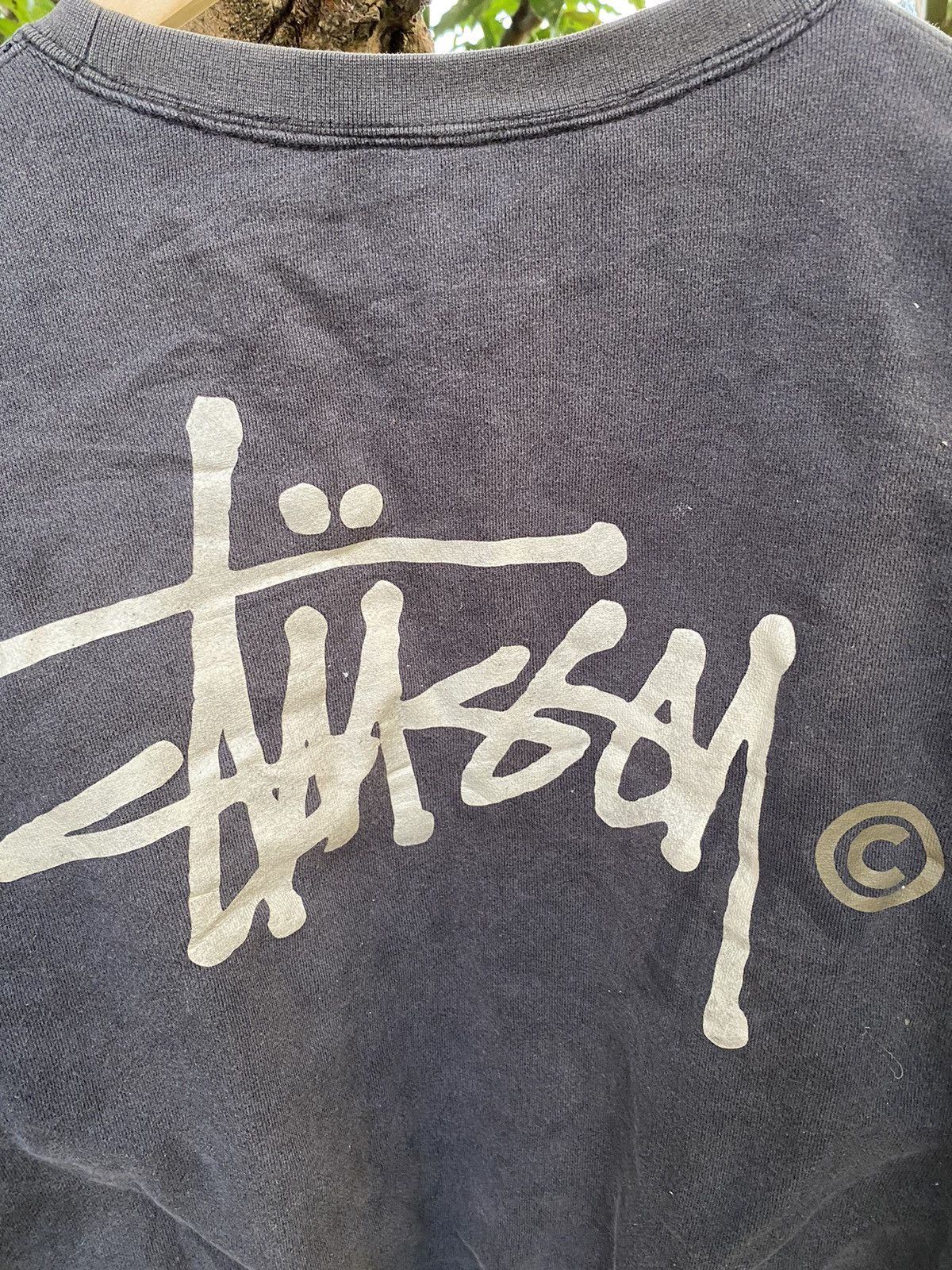 Stussy × Vintage ❌LAST DROP❌ Vintage Sunfaded Stussy Size US L / EU 52-54 / 3 - 8 Thumbnail