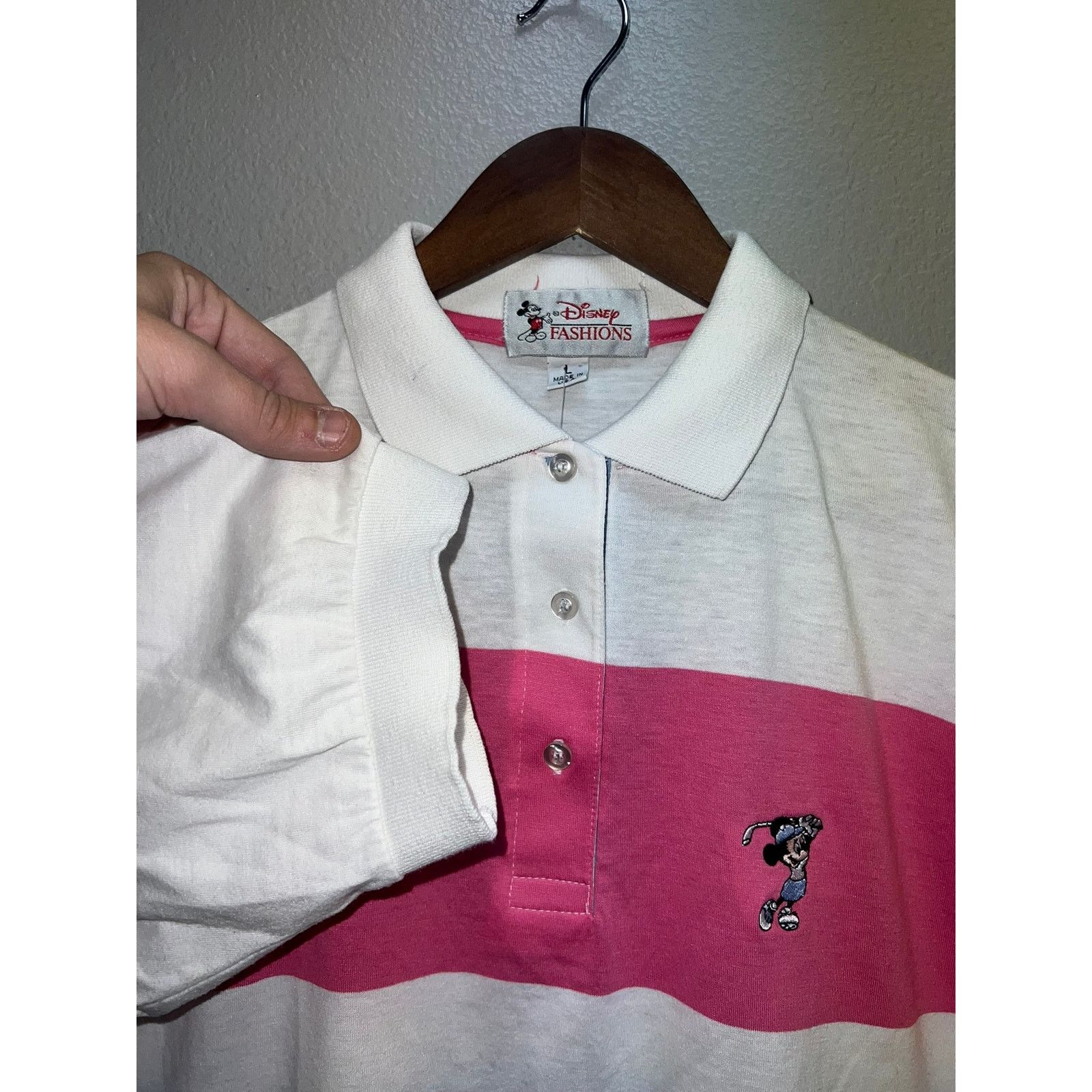 Disney Vintage Disney Fashions Golf Polo Shirt Mickey Mouse 80s VTG Size US M / EU 48-50 / 2 - 5 Thumbnail