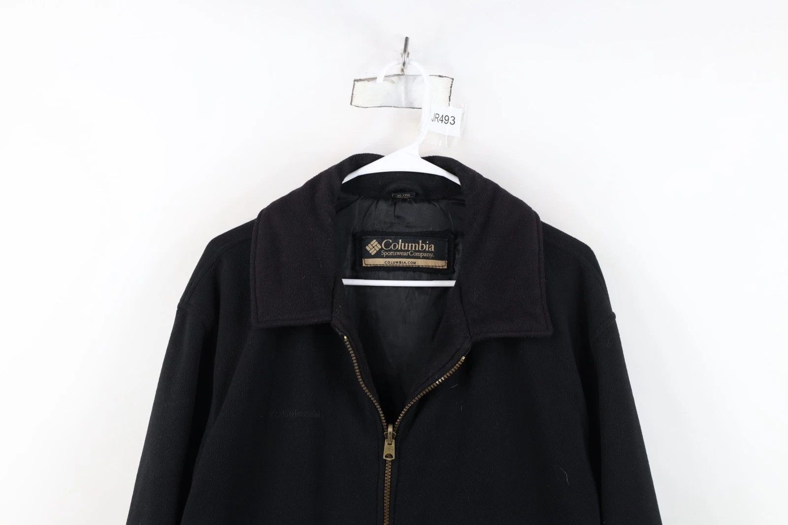 Columbia Vintage 90s Y2K Columbia 2 In 1 Leather Bomber Jacket Black Size US XL / EU 56 / 4 - 12 Thumbnail