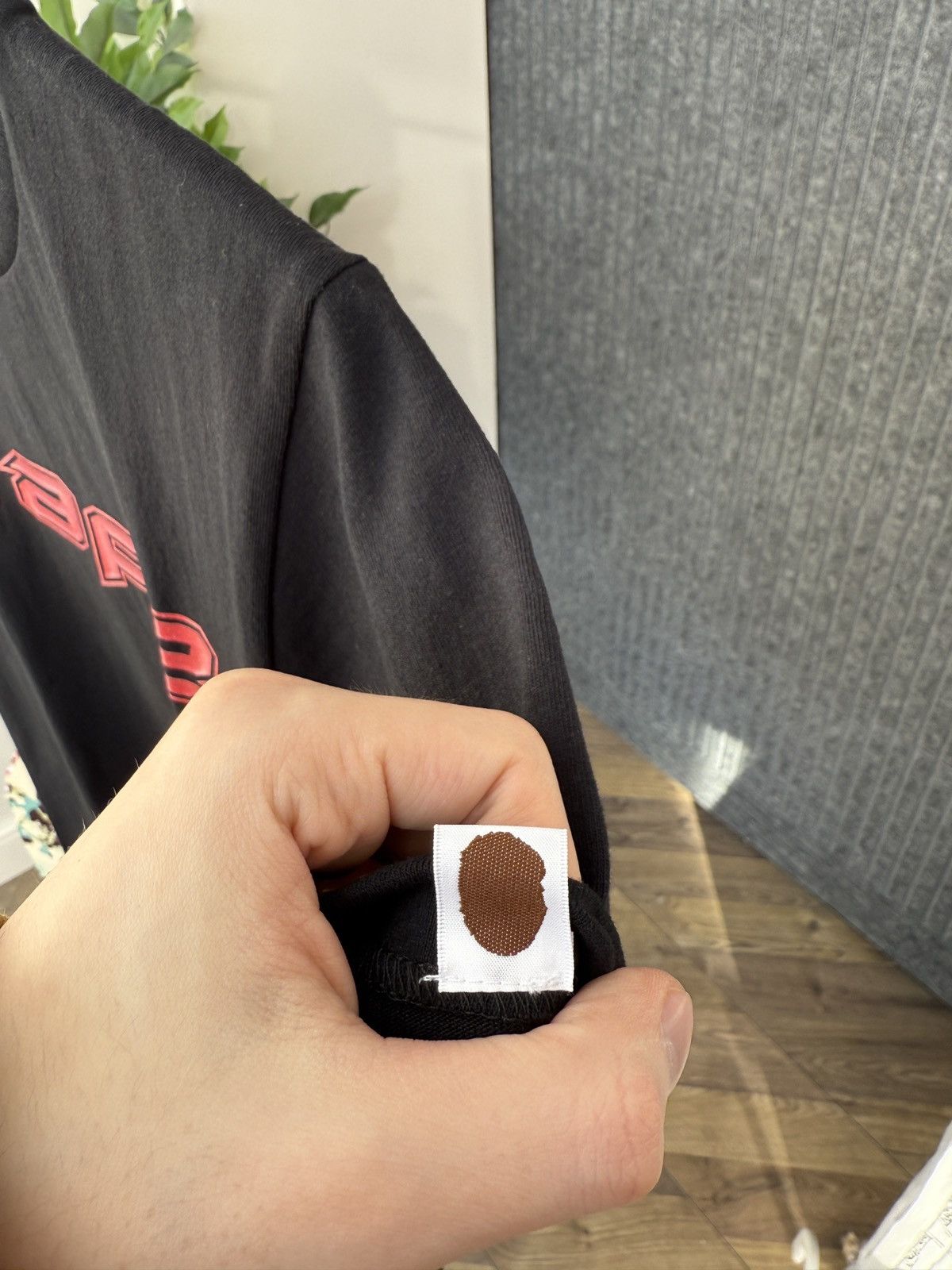Bape Bape Silicon Logo Tee Size US S / EU 44-46 / 1 - 10 Thumbnail