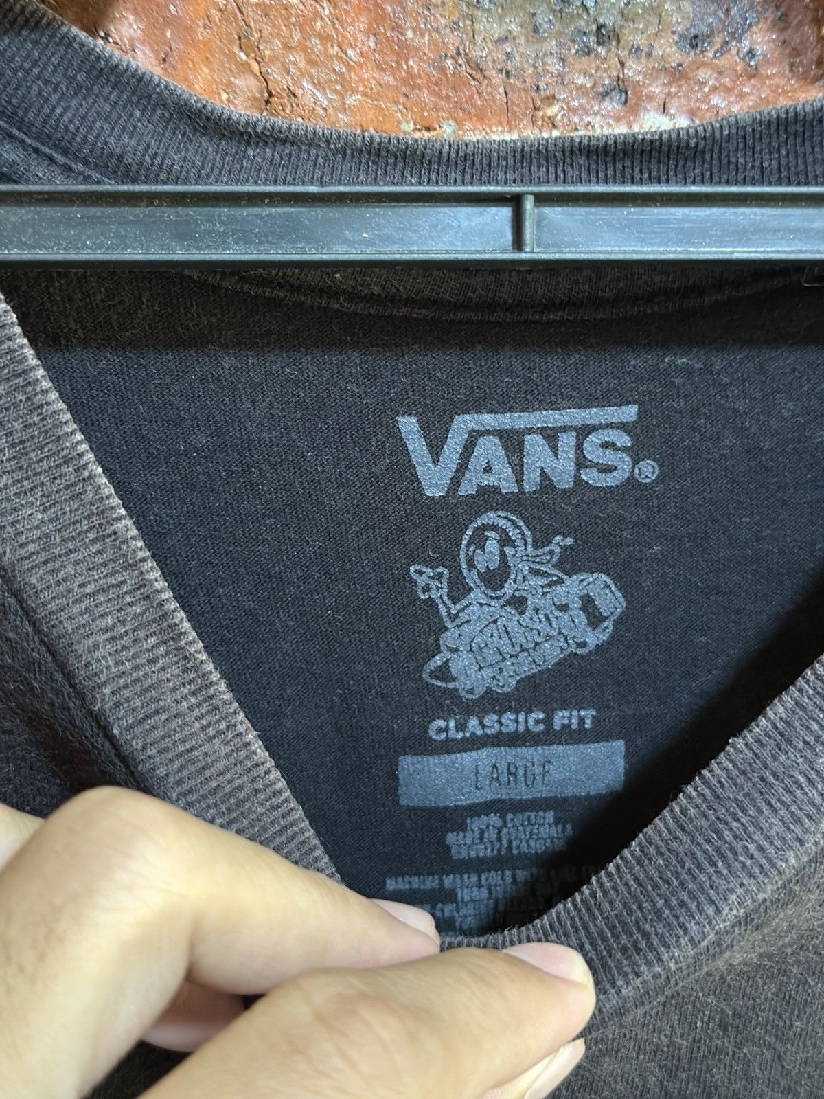 Vans Thrashed Vans Jeff Grosso Pocket Sun Faded Grunge Skate Tee Size US L / EU 52-54 / 3 - 5 Thumbnail