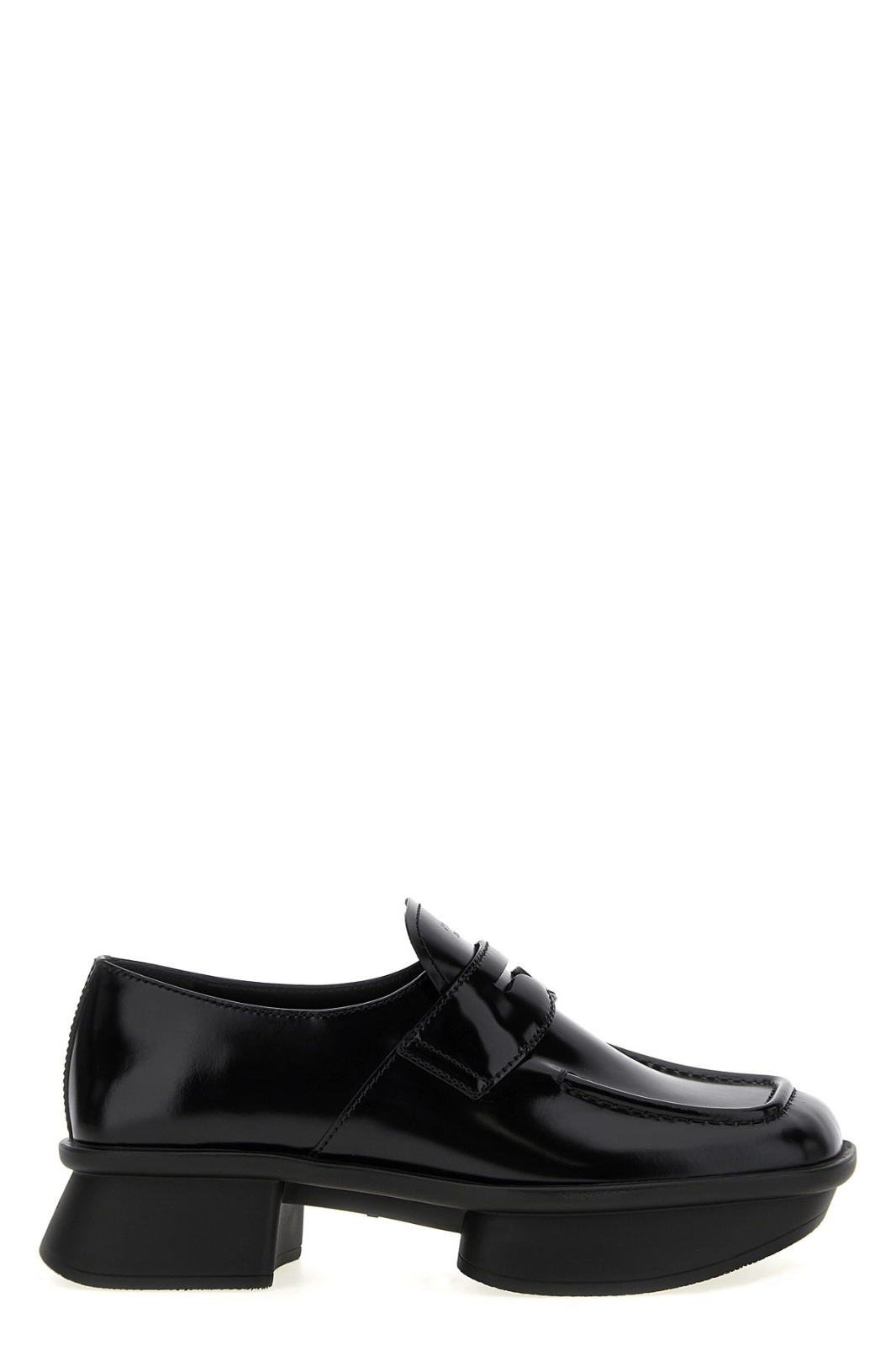 Prada PRADA Equal Black Leather Loafers New & Authentic Size US 7.5 / IT 37.5 - 5 Thumbnail
