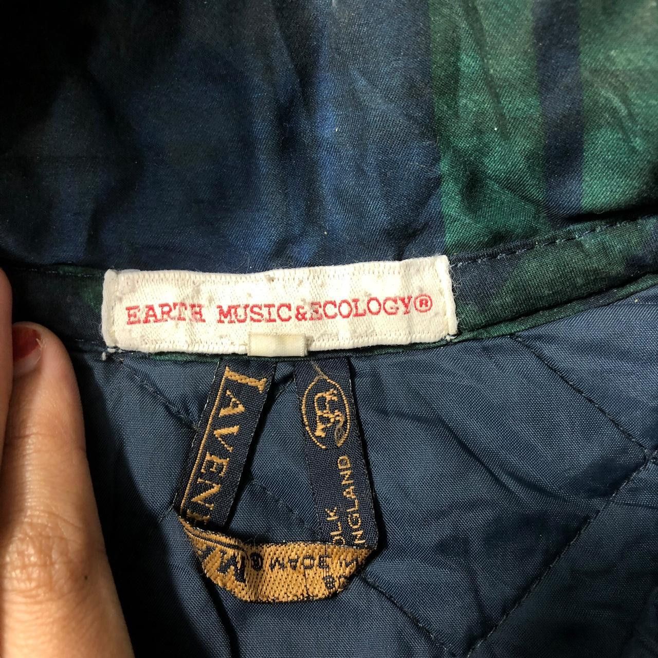 Lavenham LAVENHAM x EART MUSIC ECOLOGY Tartan Trench Coat Jacket Size S / US 4 / IT 40 - 4 Thumbnail
