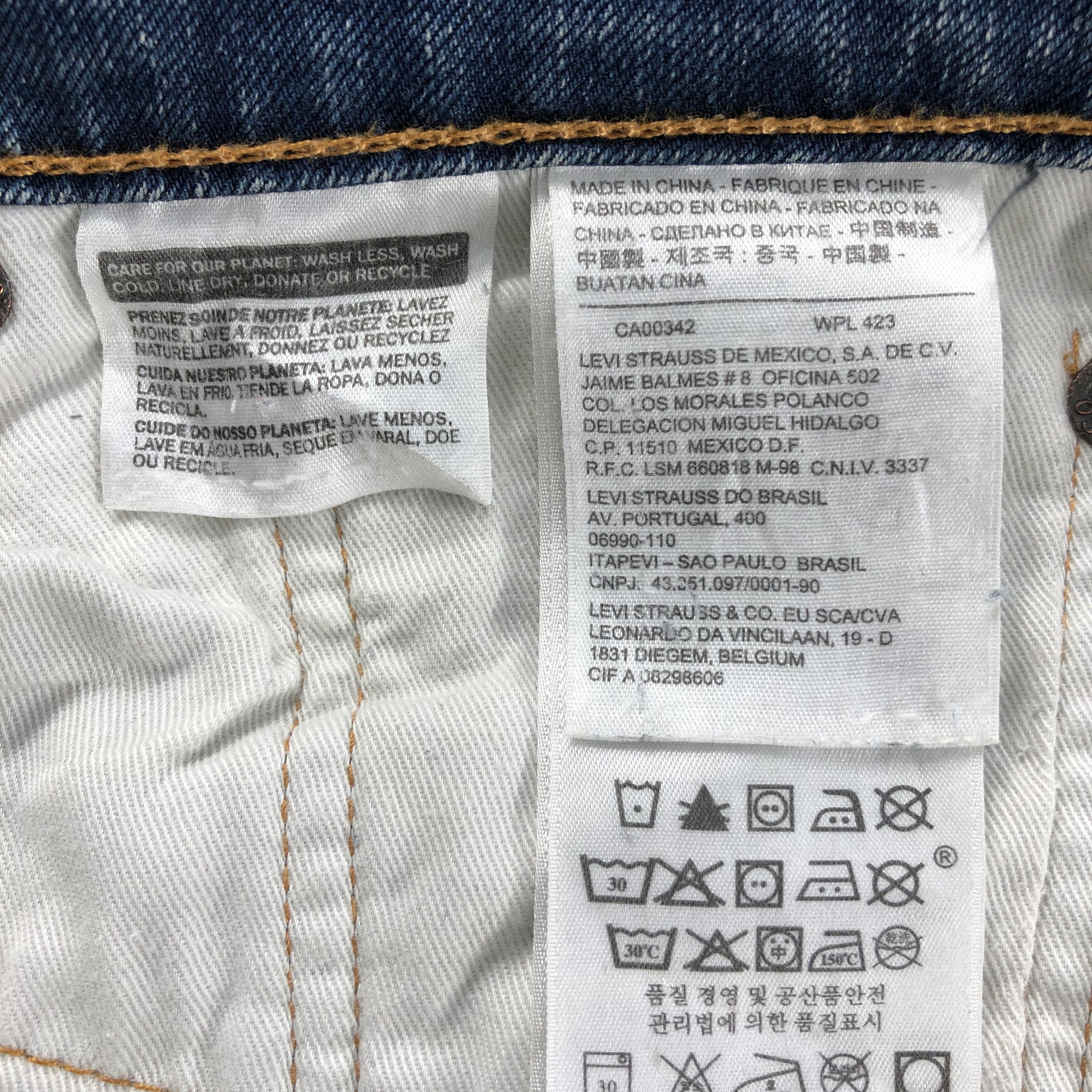 Levi's × Vintage Vintage Levis 511 Jeans-JM1437 Size US 36 / EU 52 - 9 Thumbnail