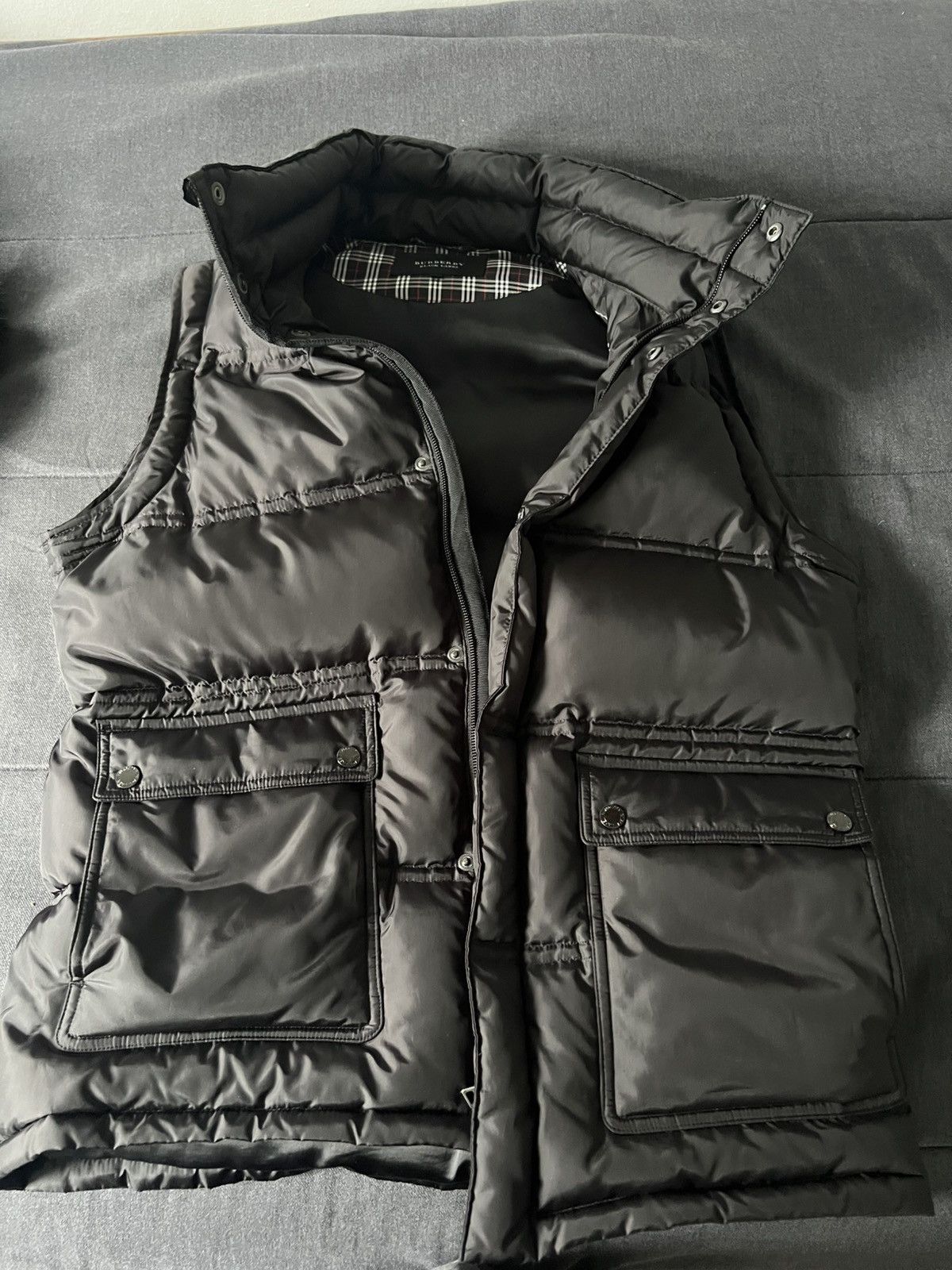 Burberry Vintage Burberry Black label down puffer Size US L / EU 52-54 / 3 - 5 Thumbnail
