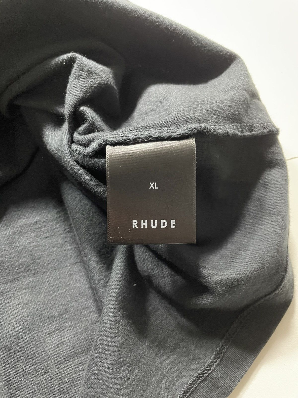 Rhude Rhude Rhonda black red tee t shirt Size US XL / EU 56 / 4 - 4 Thumbnail