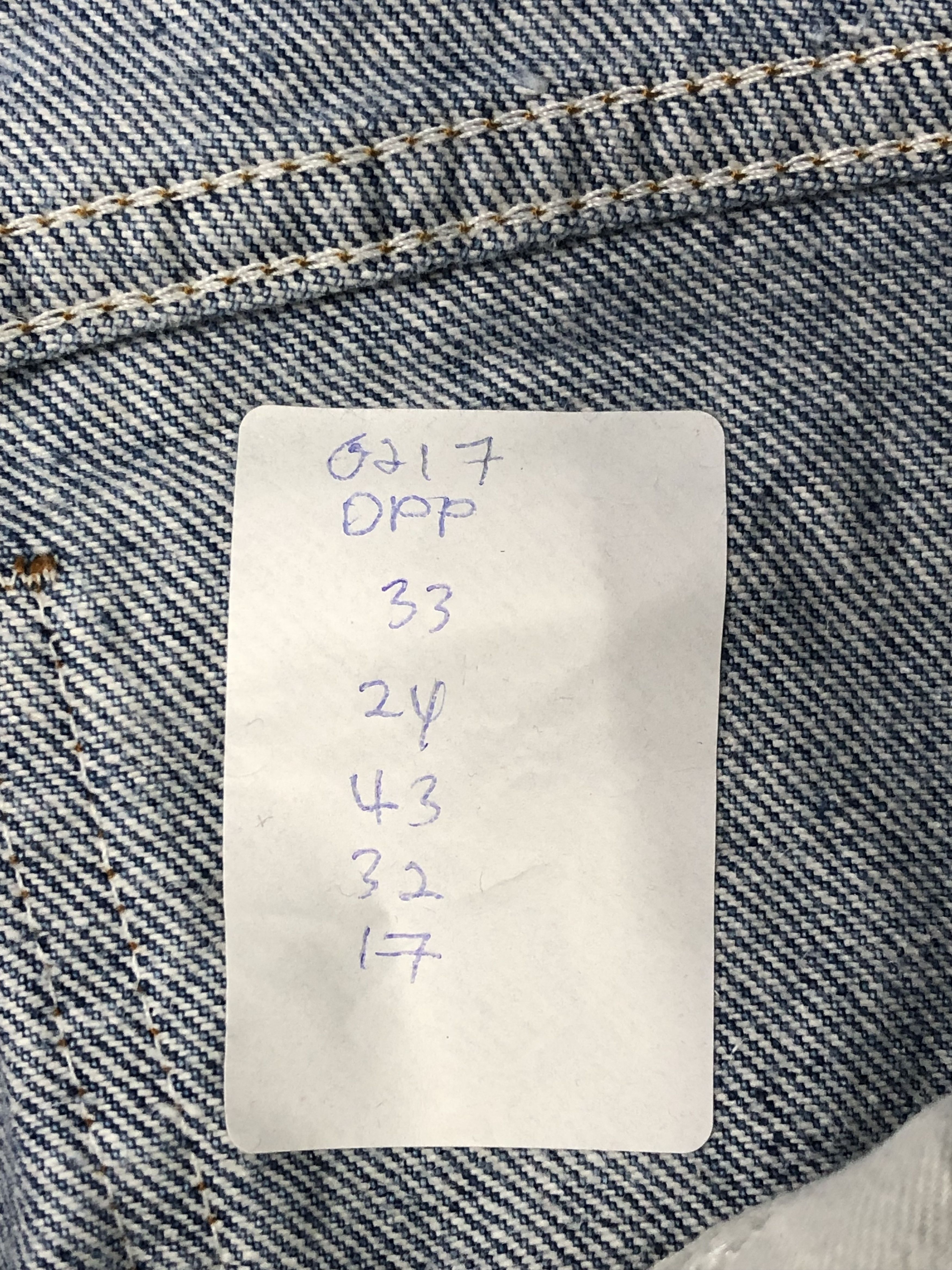 Levi's Vintage 80s Levis Orange Tabs Jeans DPP0217 Size US 33 - 13 Thumbnail