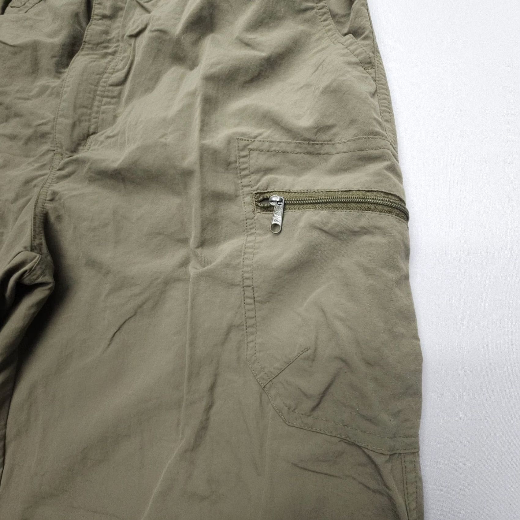 Royal Robbins VTG Royal Robbins Cargo Pants Mens Large Green Elastic Waist Pockets 90s Gorpcore Baggy Cargo Style Shirt? Size US 33 - 6 Thumbnail
