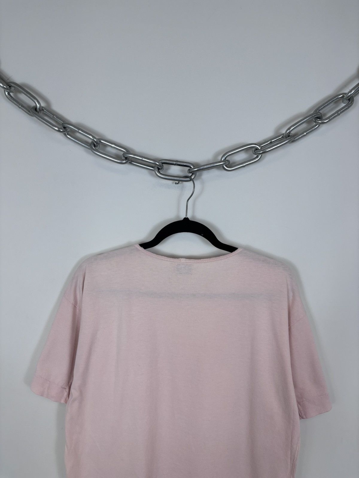 C.P. Company Vintage 1990s C.P. Company Center Logo Rose Pink T-Shirt Tee Size US M / EU 48-50 / 2 - 17 Thumbnail