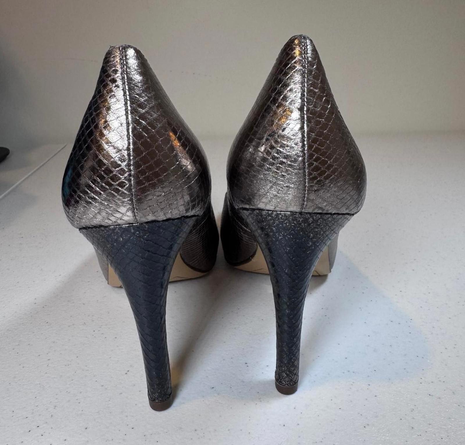 Designer Stylish Bandolino Metallic Heeled Pumps, size 11 Size US 11 / IT 41 - 5 Thumbnail