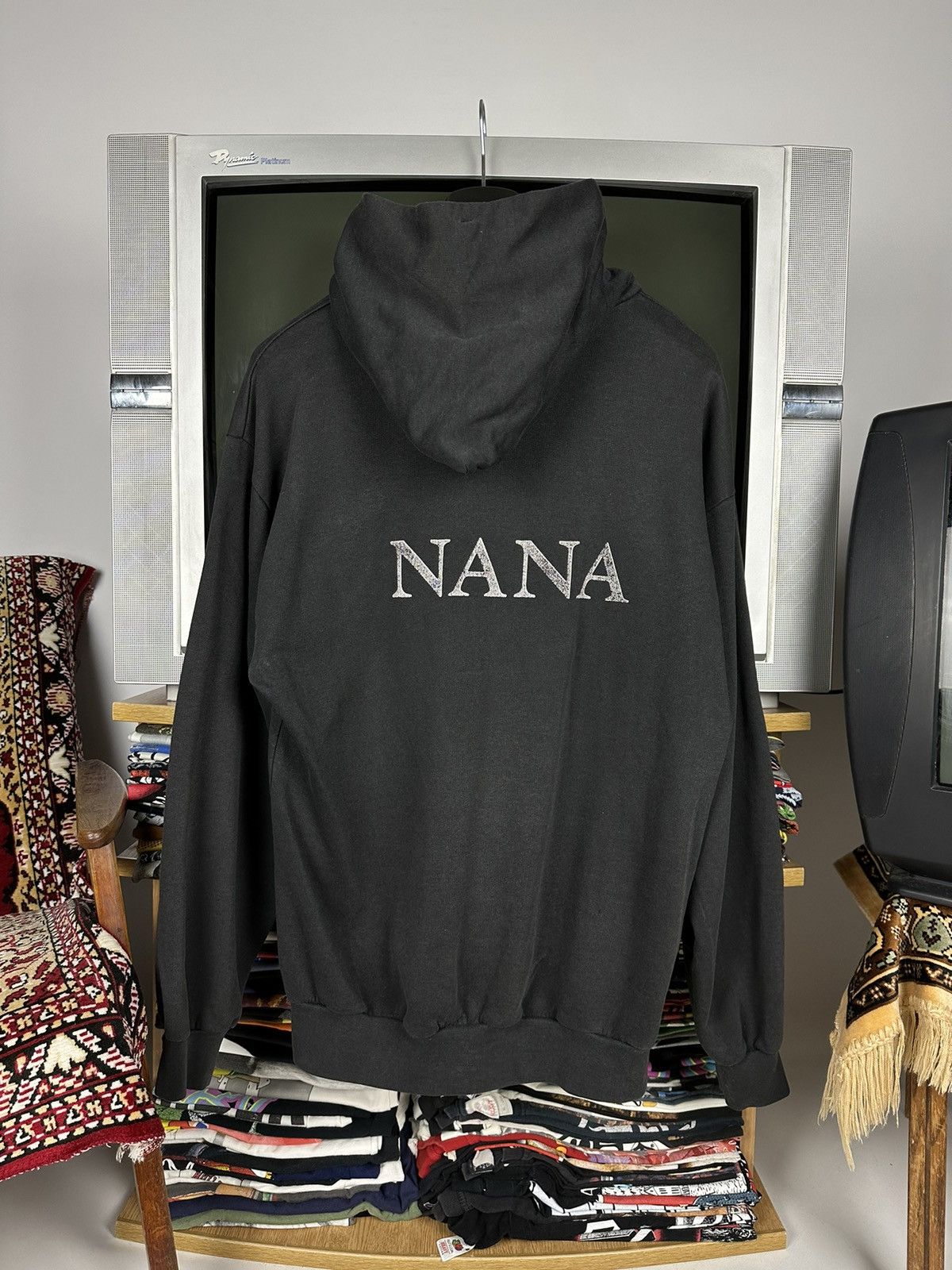 Band Tees × Rap Tees × Vintage Vintage 1997 Nana ‘Nana’ Faded Rap Hoodie Size US L / EU 52-54 / 3 - 1 Thumbnail