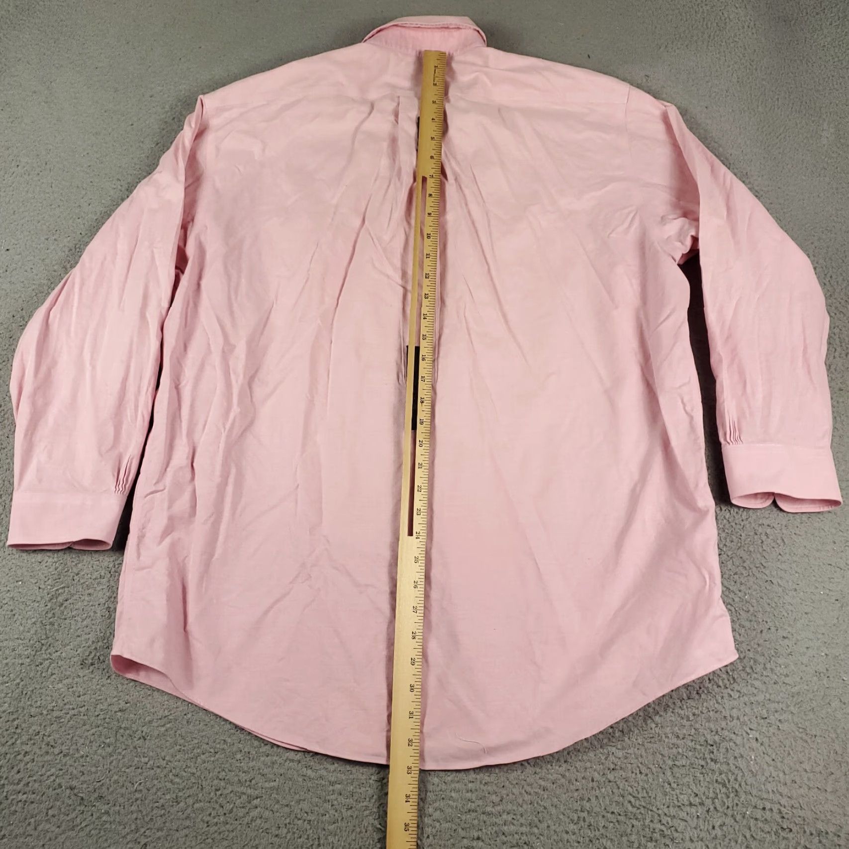 Brooks Brothers Brooks Brothers Dress Shirt Mens Size 17 Pink Long Sleeve Button Up Classic Size 46R - 3 Thumbnail