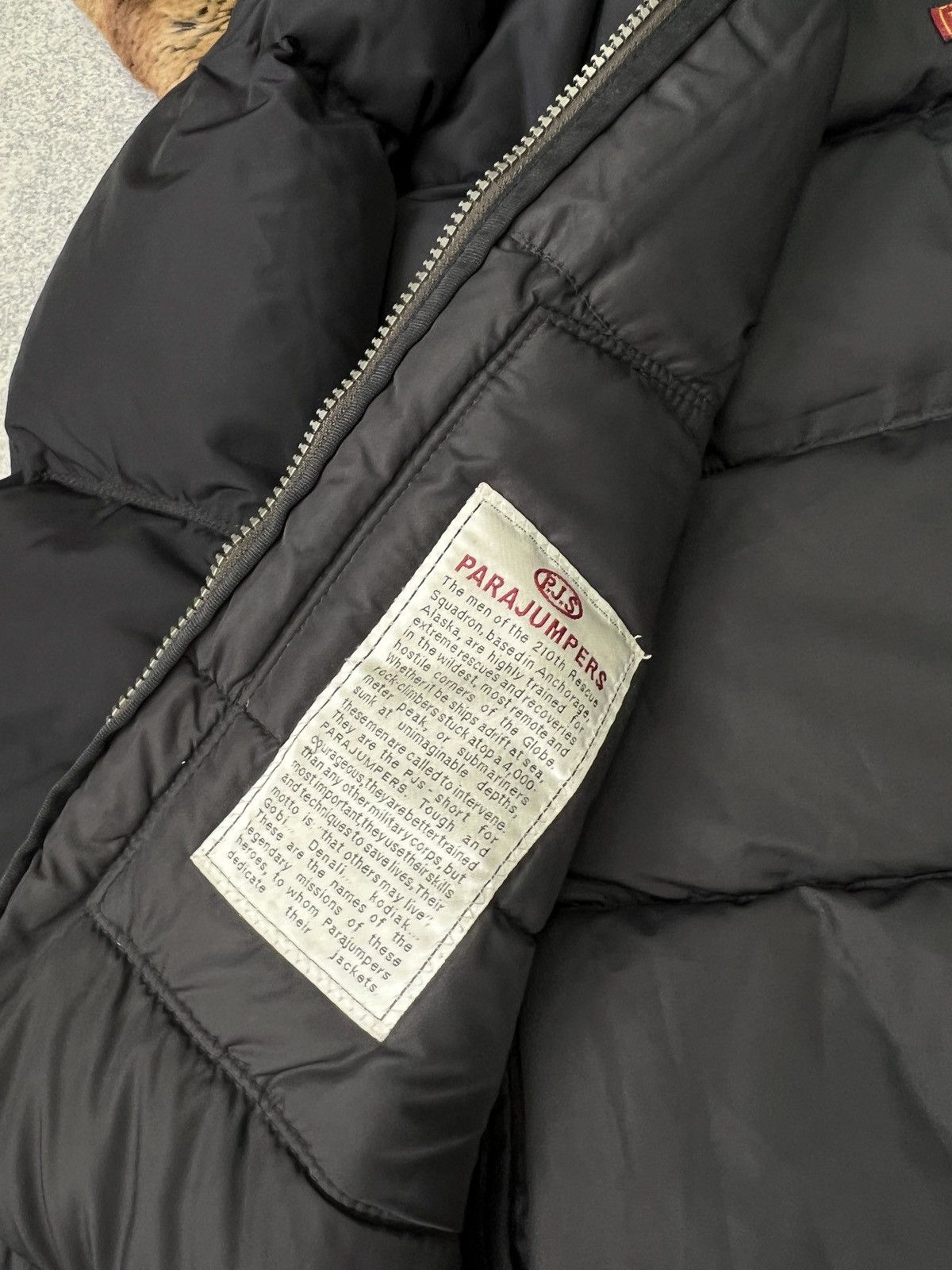 Parajumpers × Vintage Vintage Parajumpers Women's Long Bear Hooded Down Jacket Size XS / US 0-2 / IT 36-38 - 10 Thumbnail