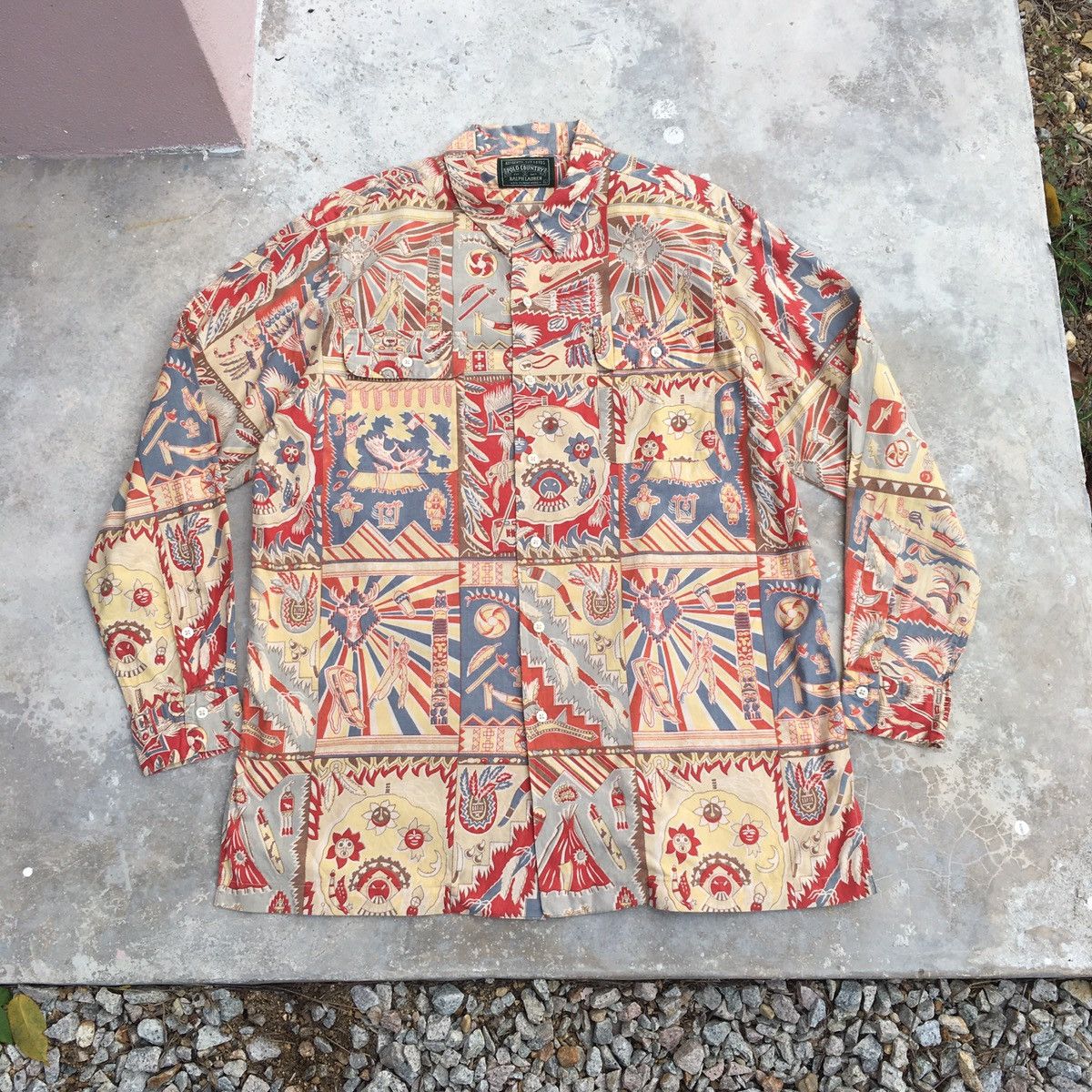 Polo Ralph Lauren Vintage Polo Country Western Shirt Size US M / EU 48-50 / 2 - 1 Thumbnail