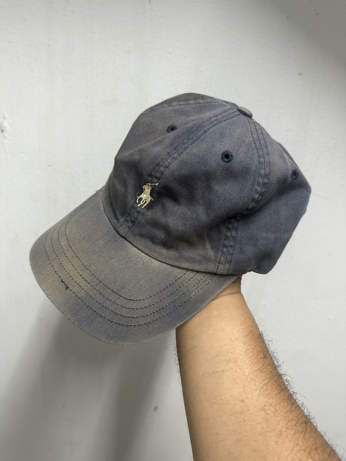 Polo Ralph Lauren VTG Faded Polo Ralph Lauren Cap Size ONE SIZE - 1 Thumbnail