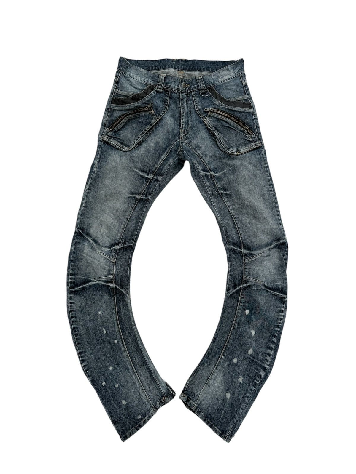 PPFM PPFM BANANA CURVE CUT JEANS Size US 33 - 1 Thumbnail