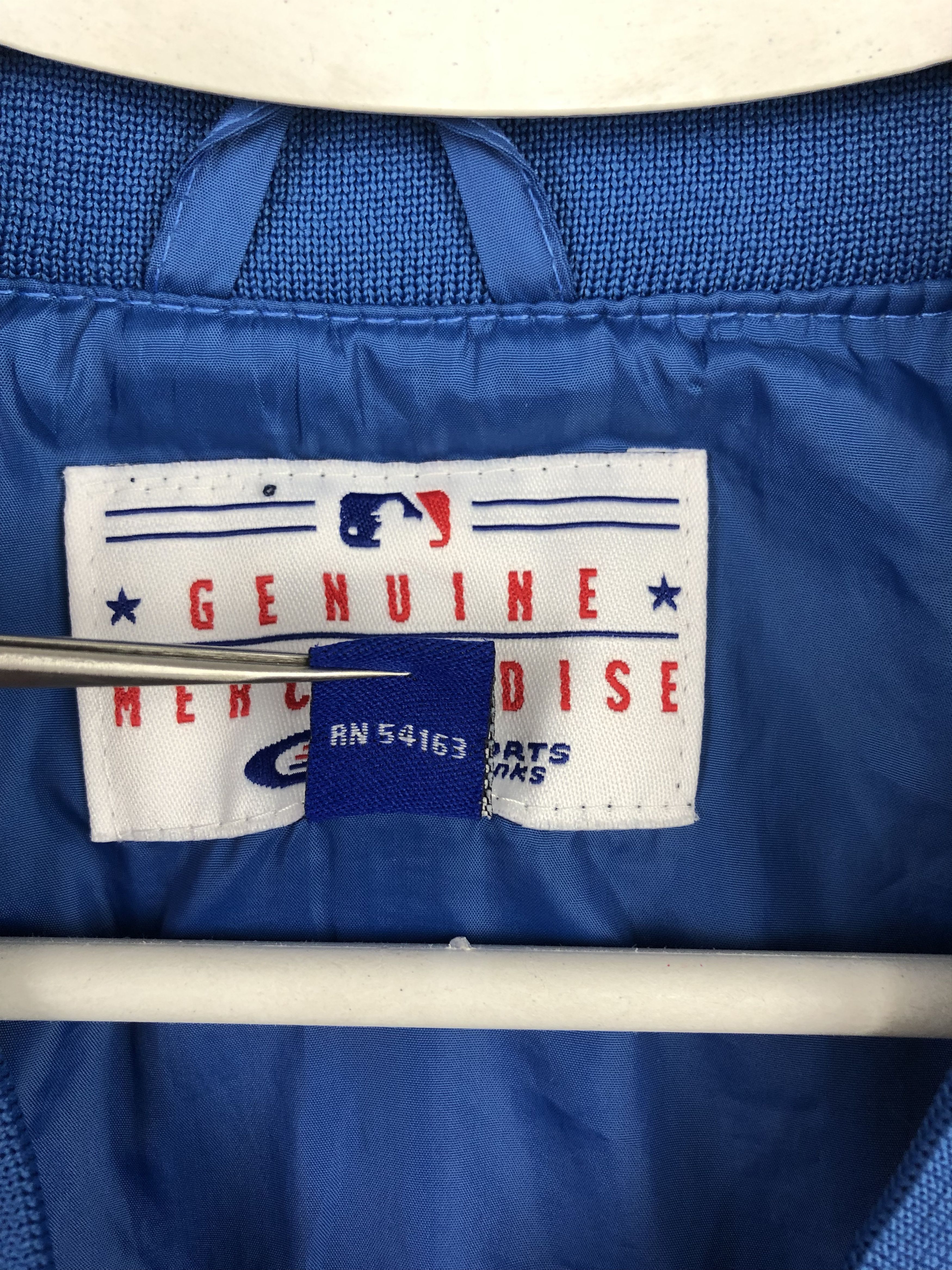 MLB Vintage Chicago Cubs Sweatshirt Blue MLB Baseball Jacket Size US XL / EU 56 / 4 - 12 Thumbnail
