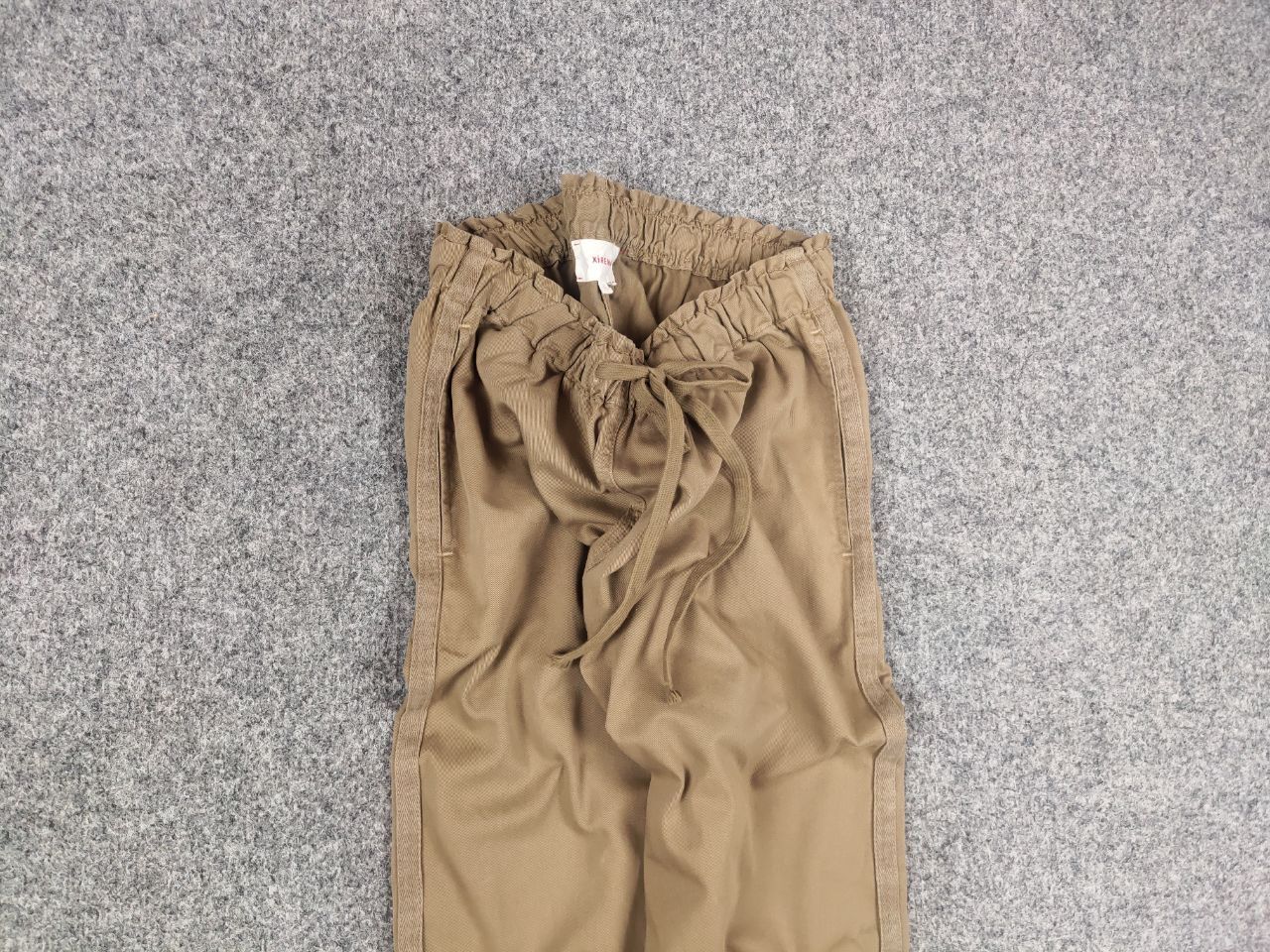 Xirena Xirena Design Ankle Trouser Cotton Beige Stripe Pocket Pants Size 32" / US 10 / IT 46 - 4 Thumbnail