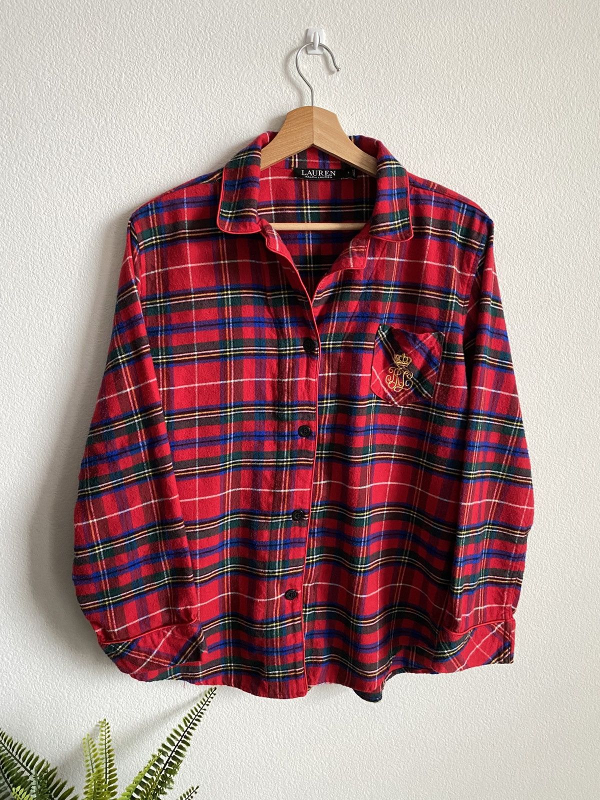 Polo Ralph Lauren Pajama Button Up Shirt