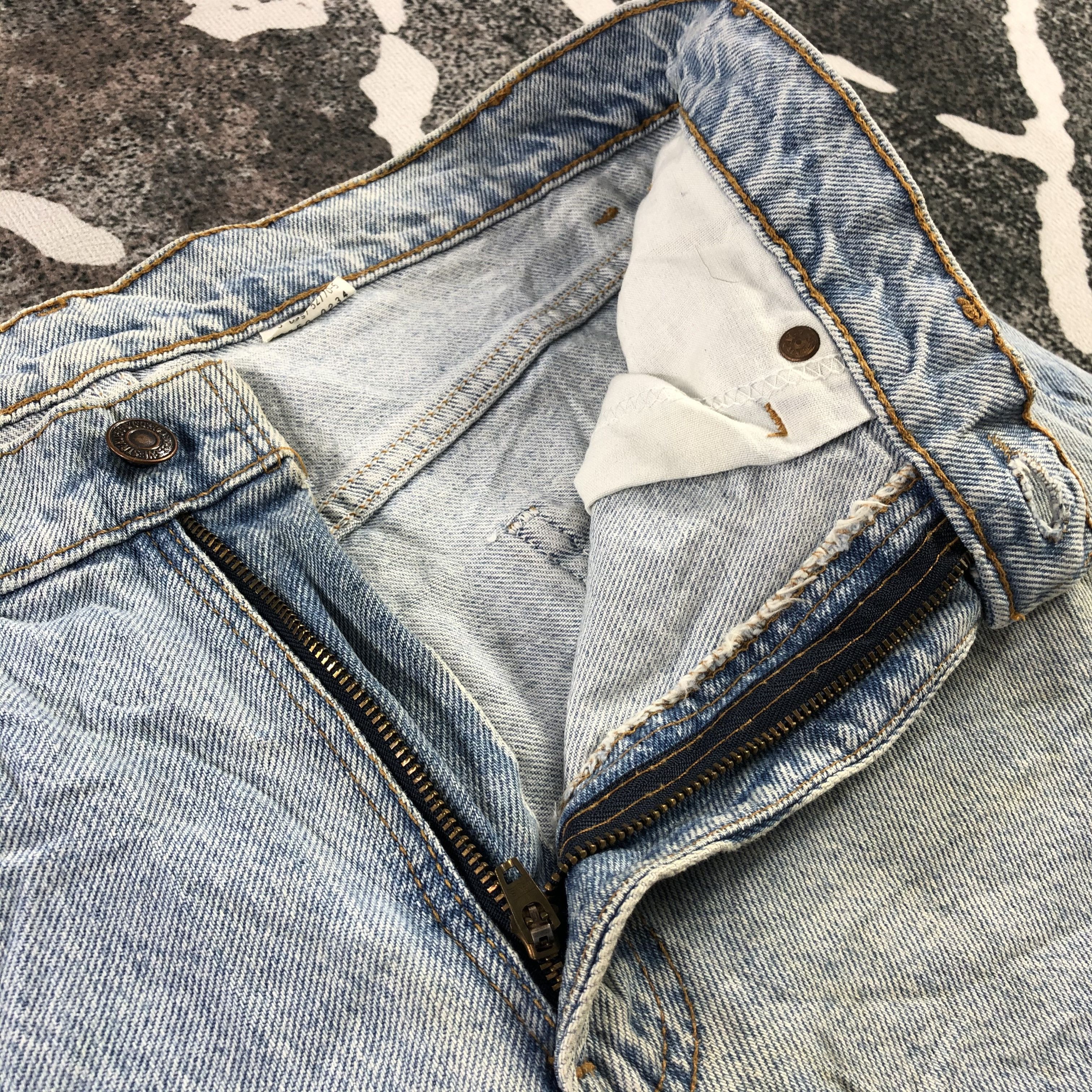 Levi's Vintage 90s Levi's 550 Jeans Orange Tab Denim KJ1407 Size US 32 / EU 48 - 7 Thumbnail