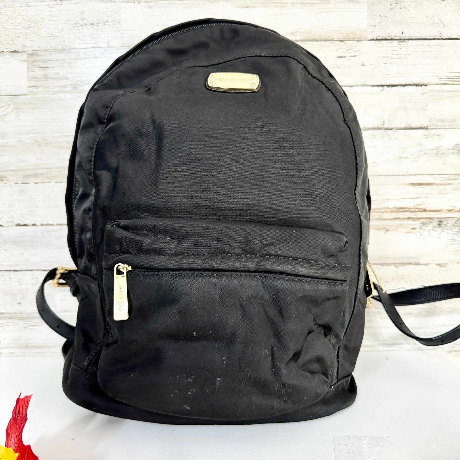 Michael Kors Michael Kors Women Black Nylon Jet Set Travel Large Backpack Size ONE SIZE - 1 Thumbnail