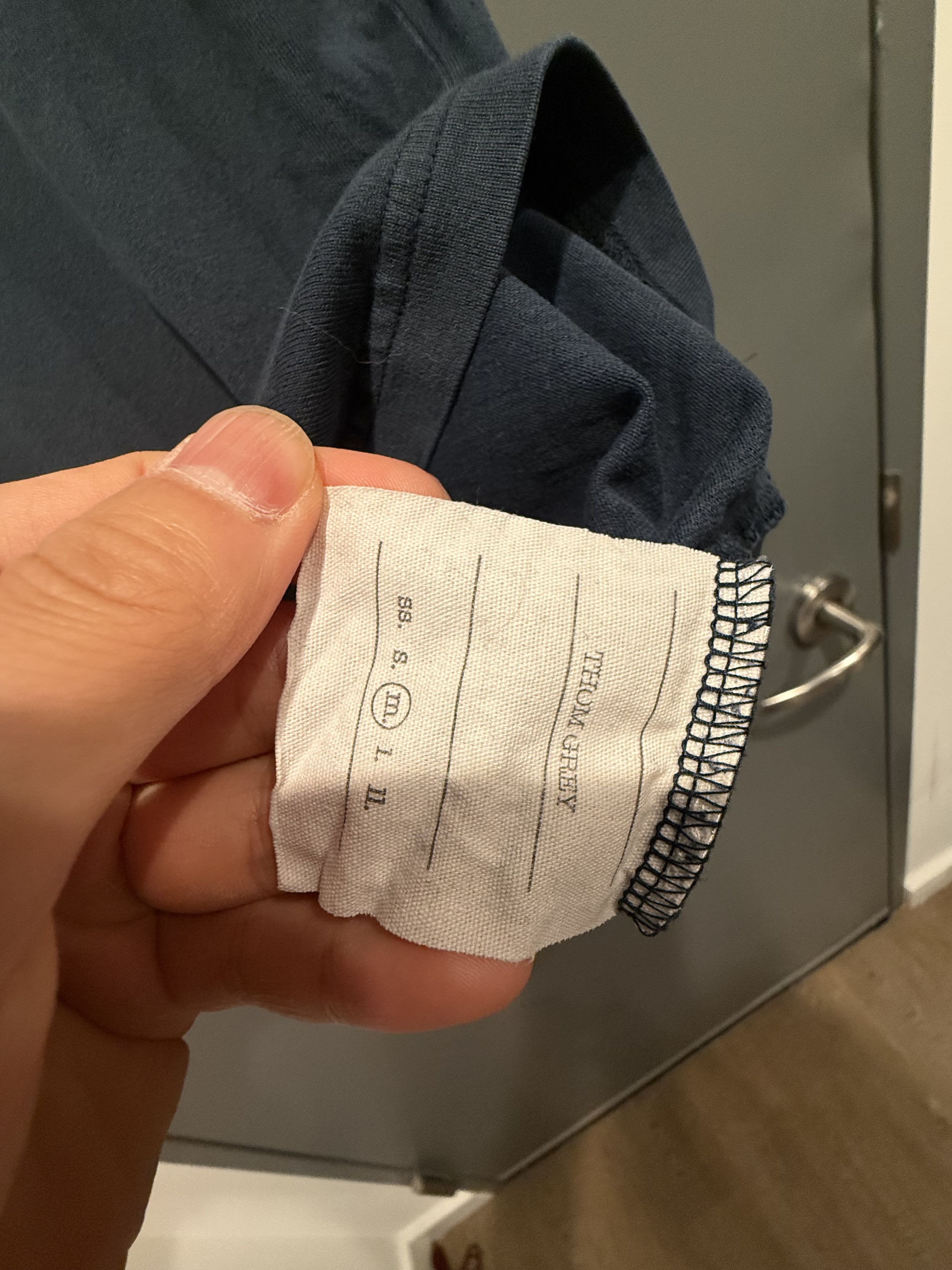 Thom Browne Thom Grey Japan line tee Size US M / EU 48-50 / 2 - 4 Thumbnail