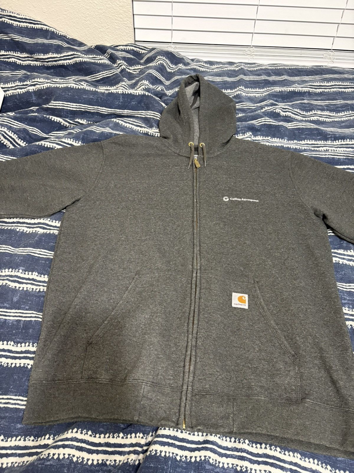 Carhartt Grey Carhartt zip up large ( Size US L / EU 52-54 / 3 - 1 Thumbnail