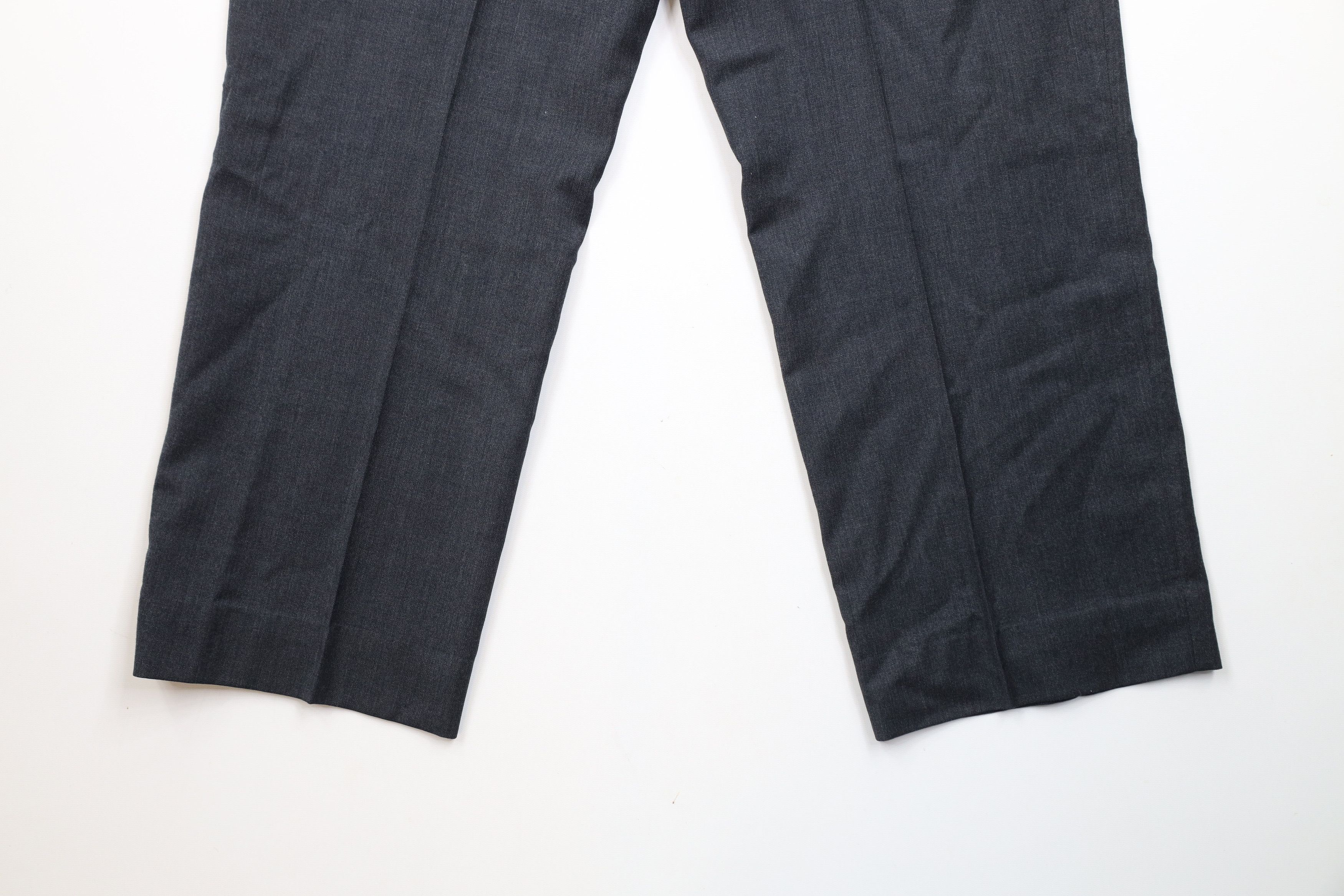 Vintage Vintage 90s Streetwear Pleated Wide Leg Chino Pants Gray USA Size US 34 / EU 50 - 12 Thumbnail