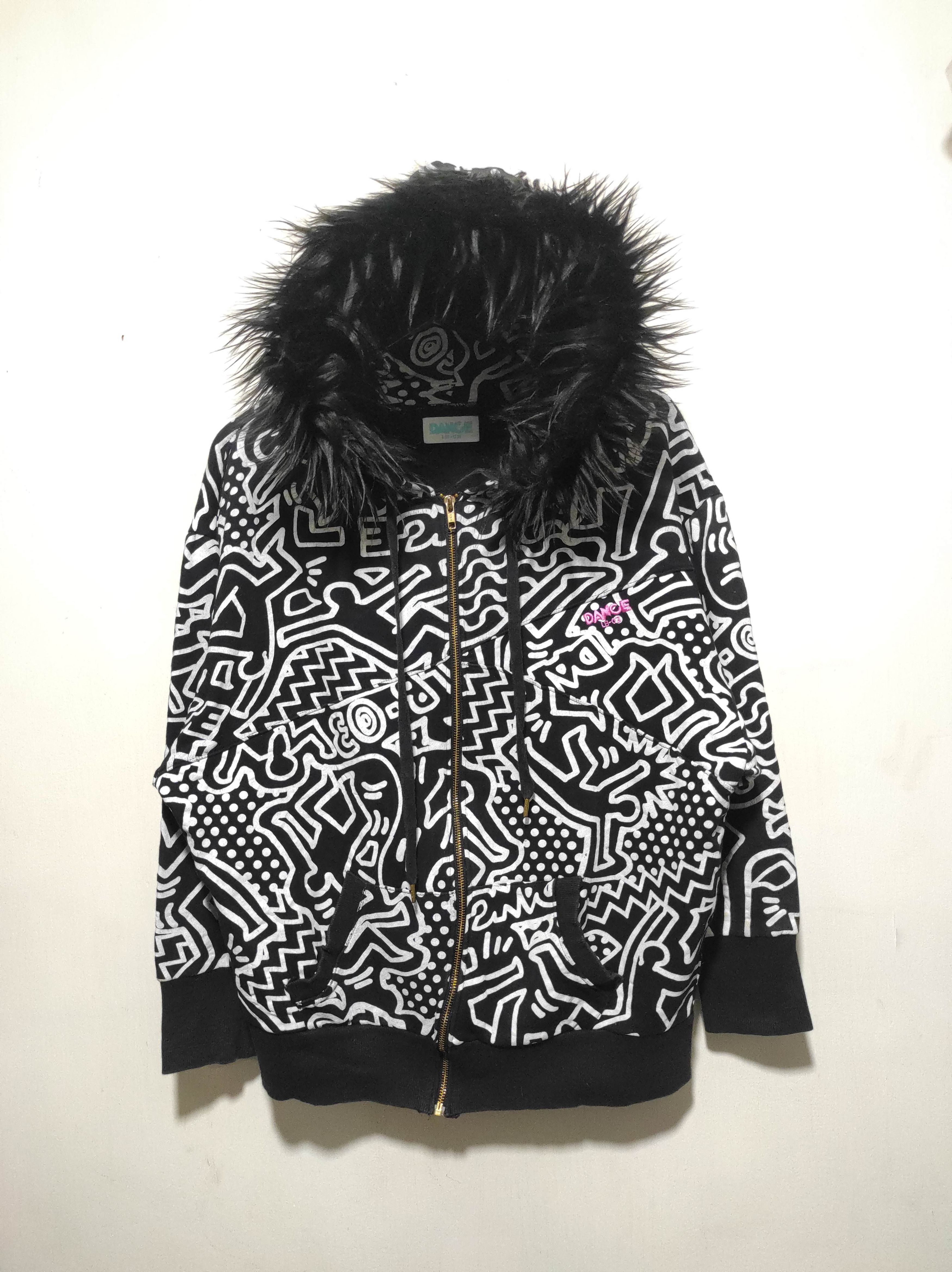Hysteric Glamour Dance LB-03 batwing zip Fur hoodie IfSixWasNine LGB style Size US M / EU 48-50 / 2 - 2 Thumbnail