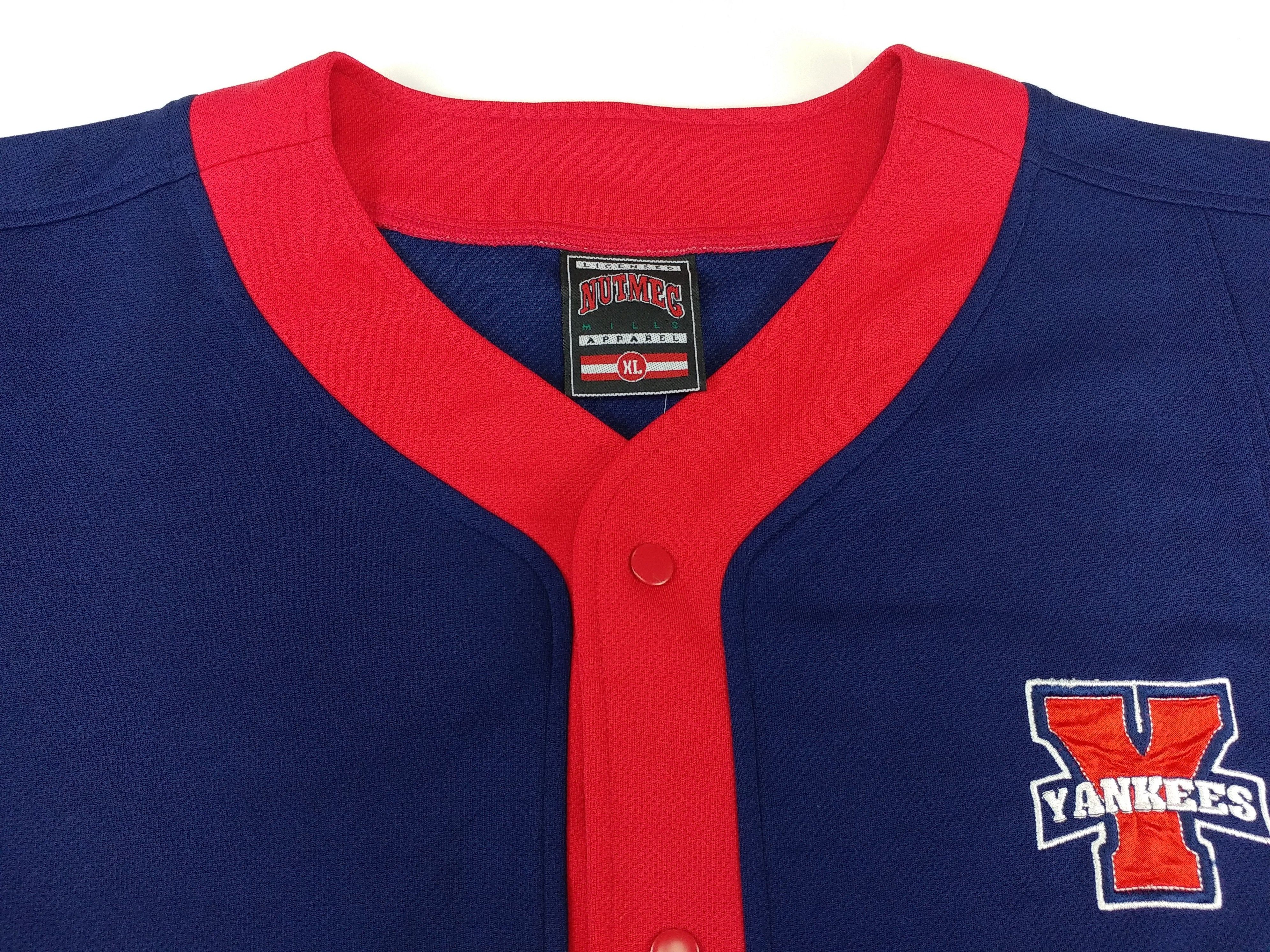 MLB MLB New York Yankees jersey, vintage baseball t-shirt 90s XL Size US XL / EU 56 / 4 - 10 Thumbnail