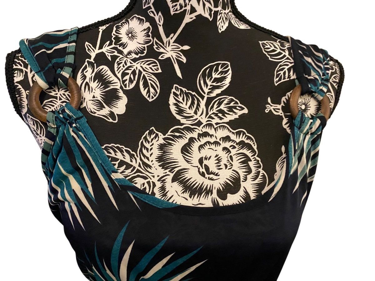 Other Vld Floral Dress Tropical Sundress Palm Leaves Dress Beach Size S / US 4 / IT 40 - 5 Thumbnail